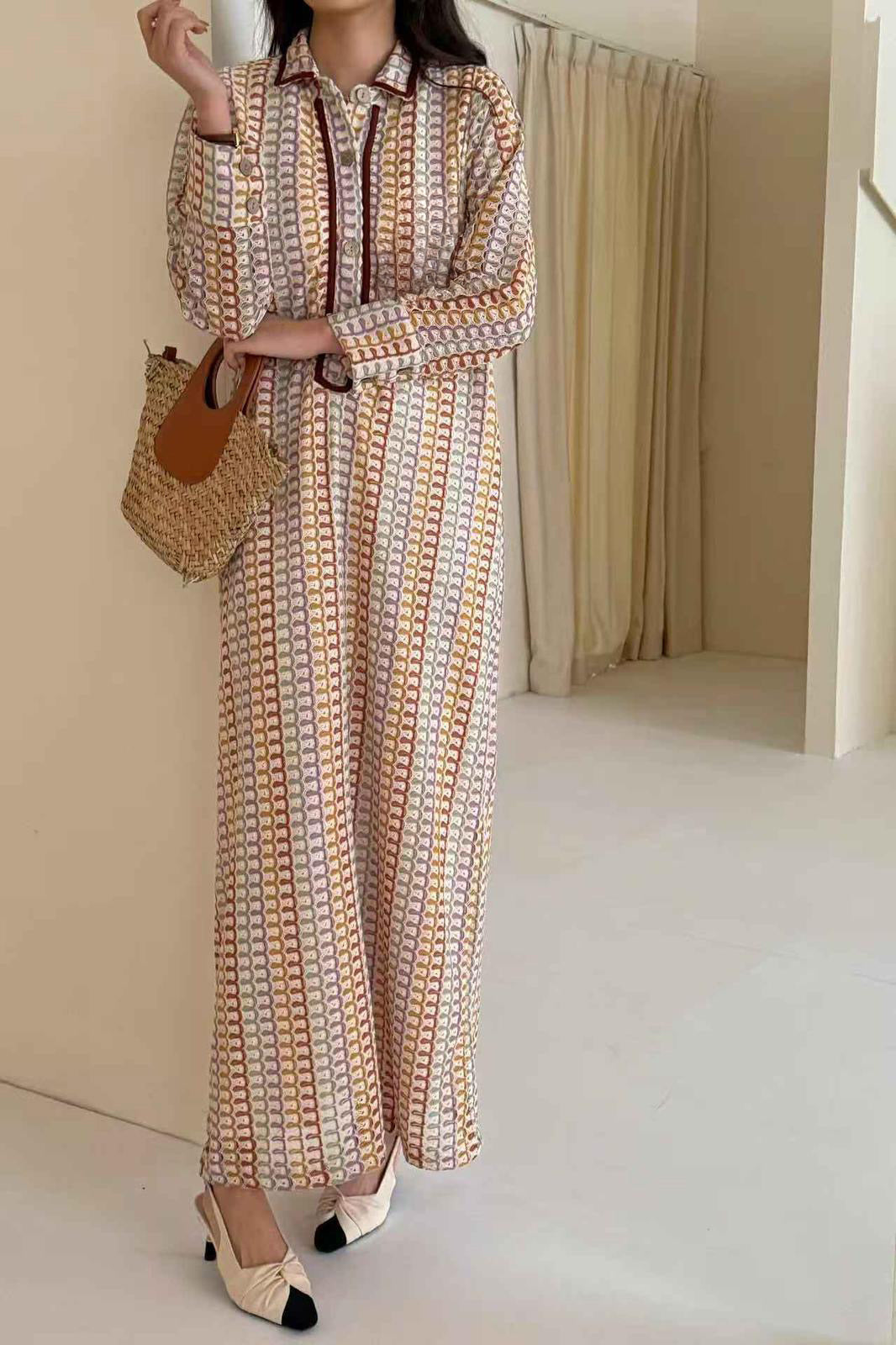 Bodrum Maxi Crochet Dress