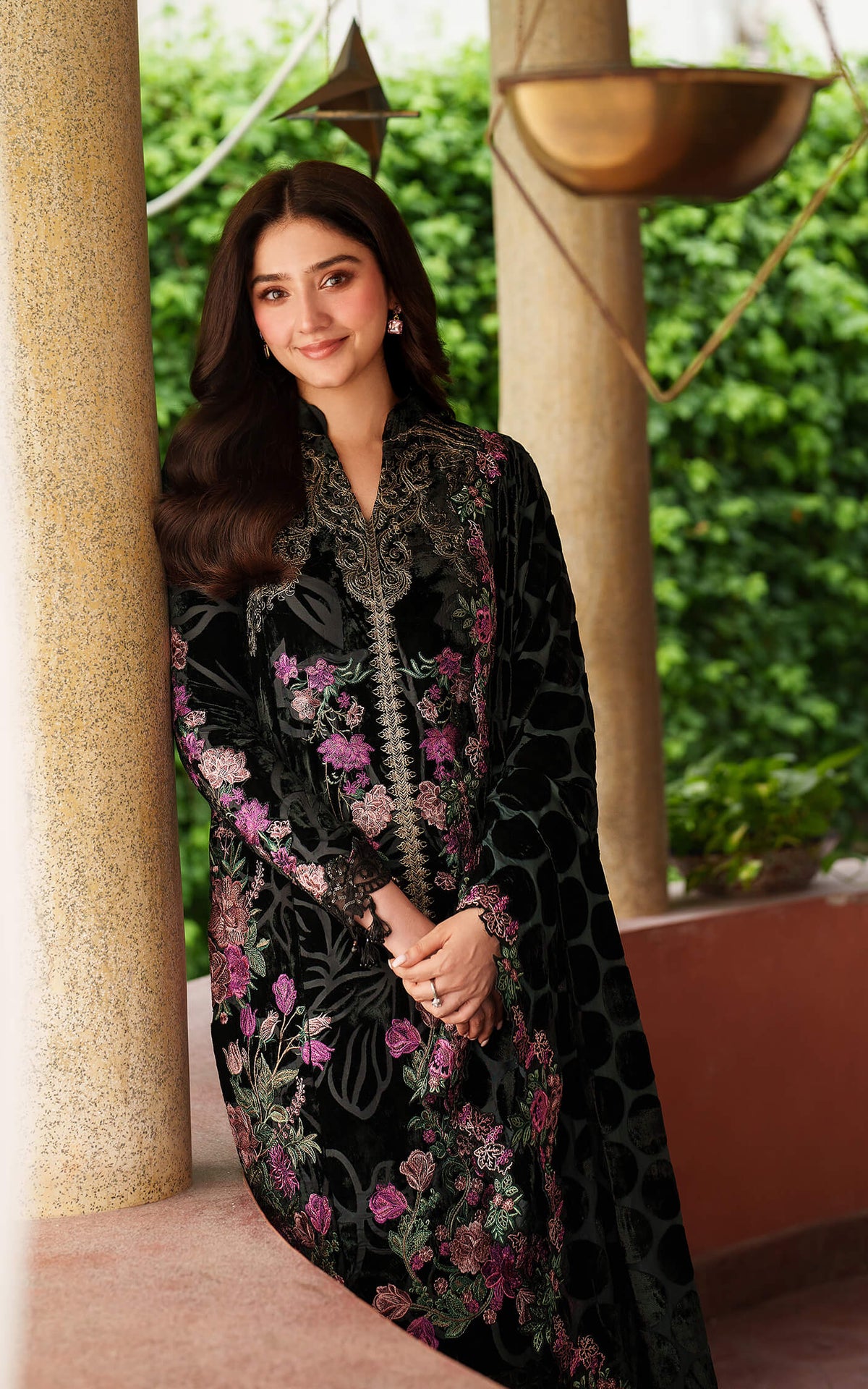 Eira LWC25-02 | 3pcs Embroidered Unstitched Winter