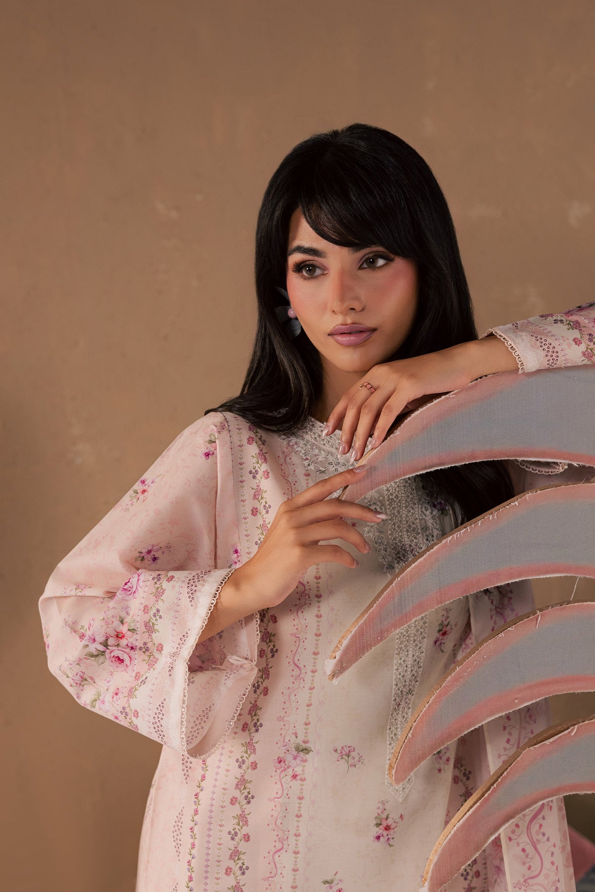 Elora 3Pc - Printed Lawn Dress