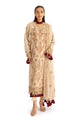 3 Piece Embroidered Karandi Suit With Dupatta