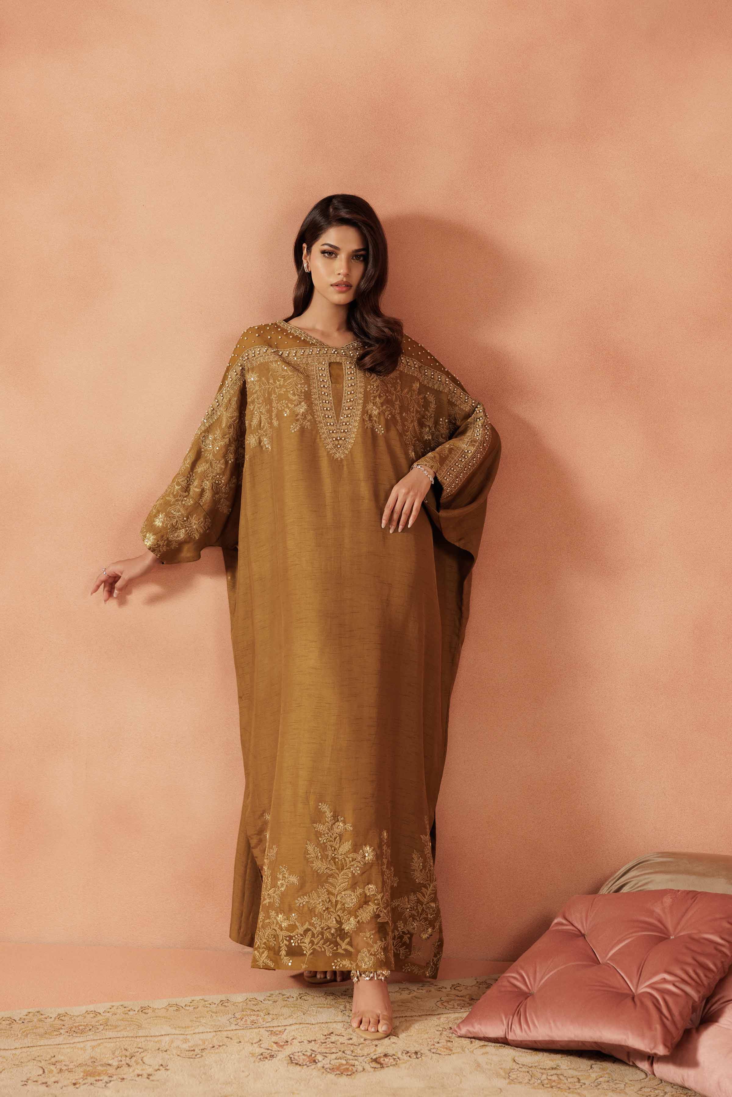 Embroidered Dress - FE25-63