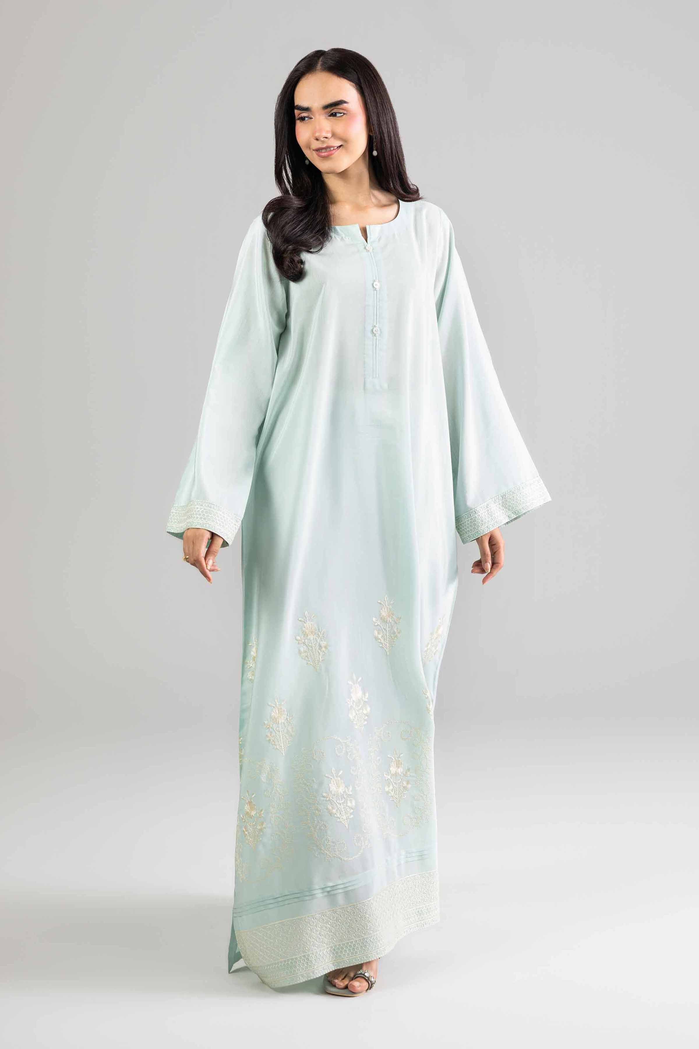 Embroidered Dress - Fe26-109