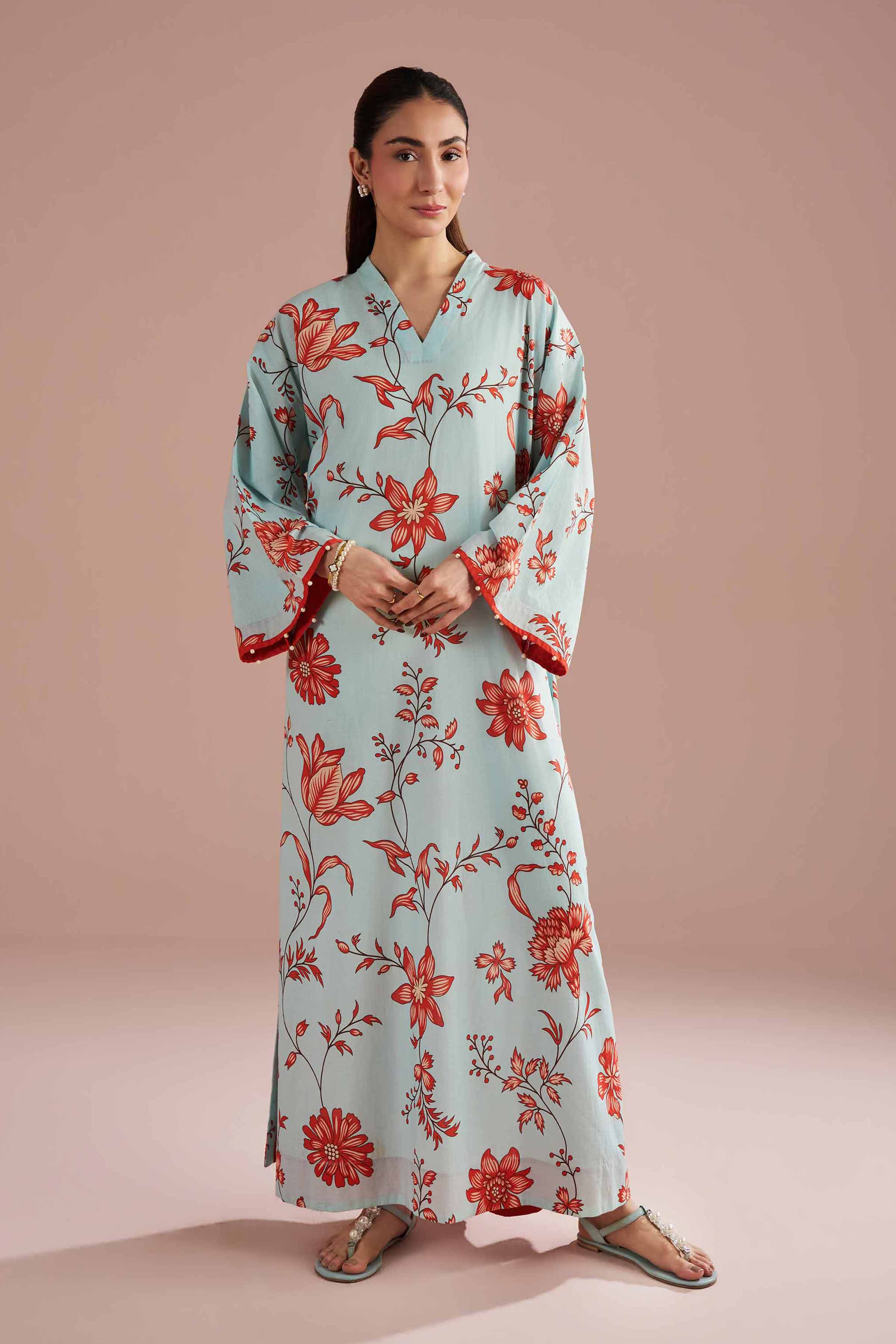 Printed Dress - FE26-26