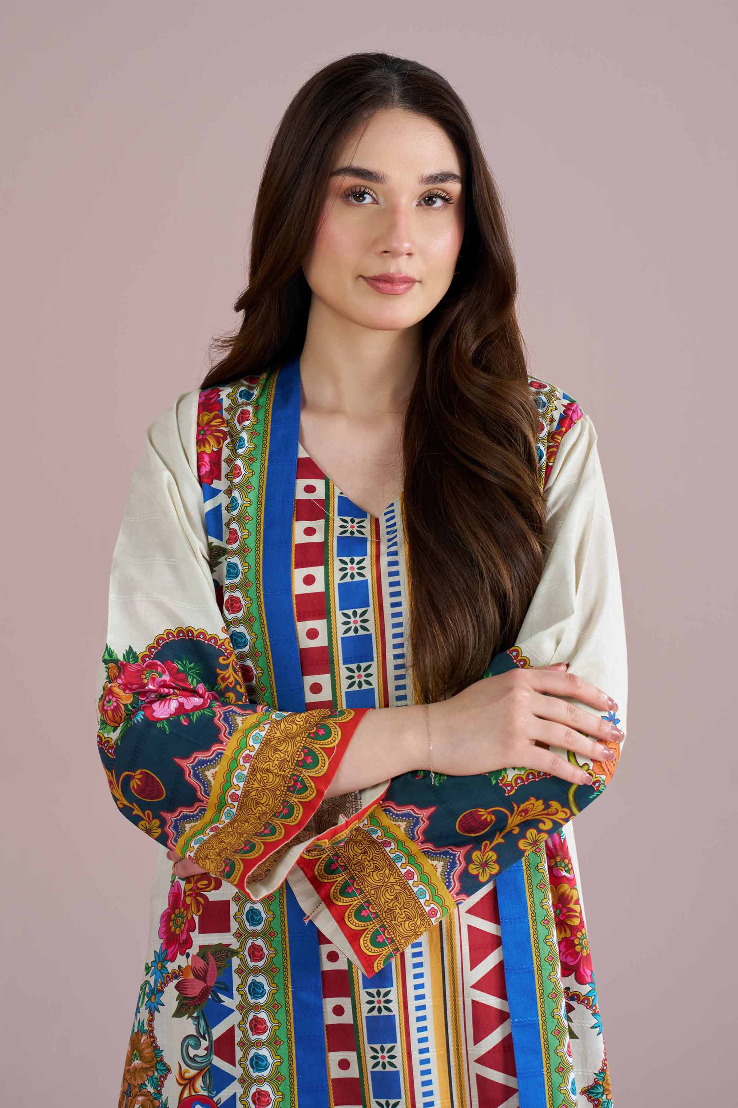 2 Piece - Printed Dress - FE26-47
