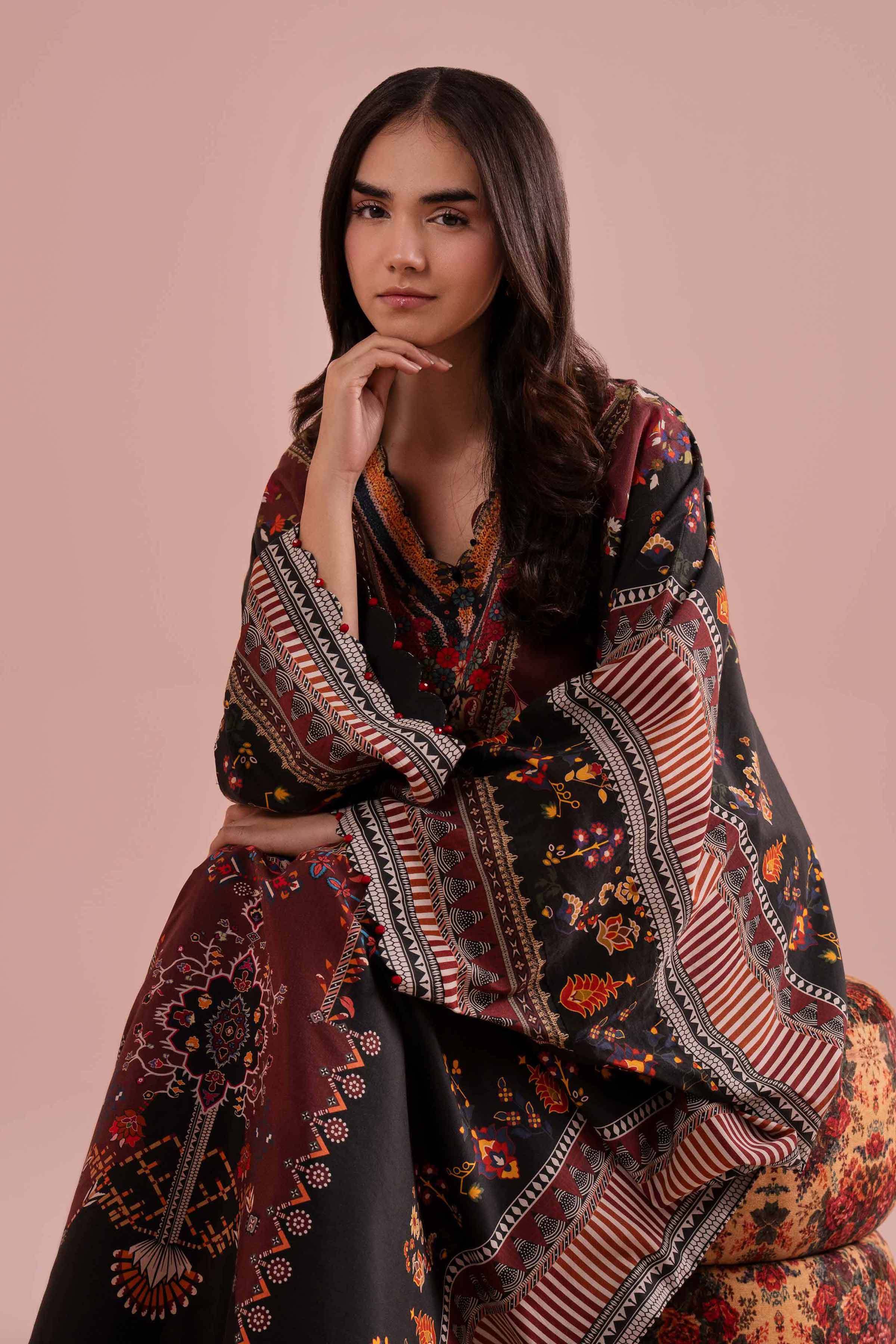Printed Kaftan - FE26-67