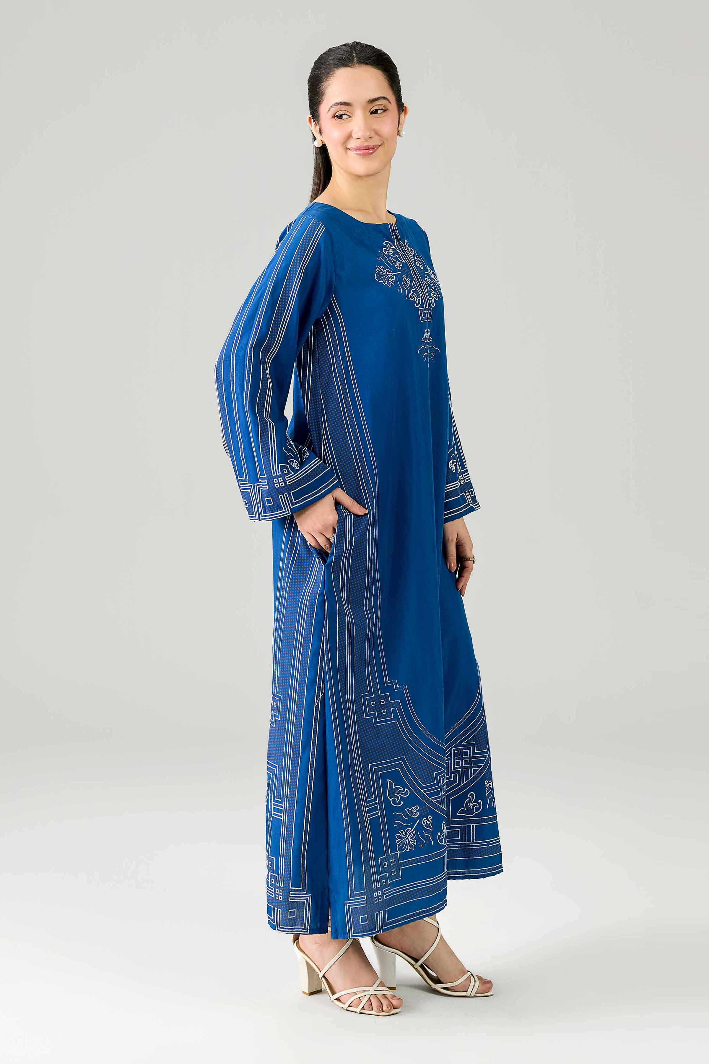 Printed Dress - Fe26-80