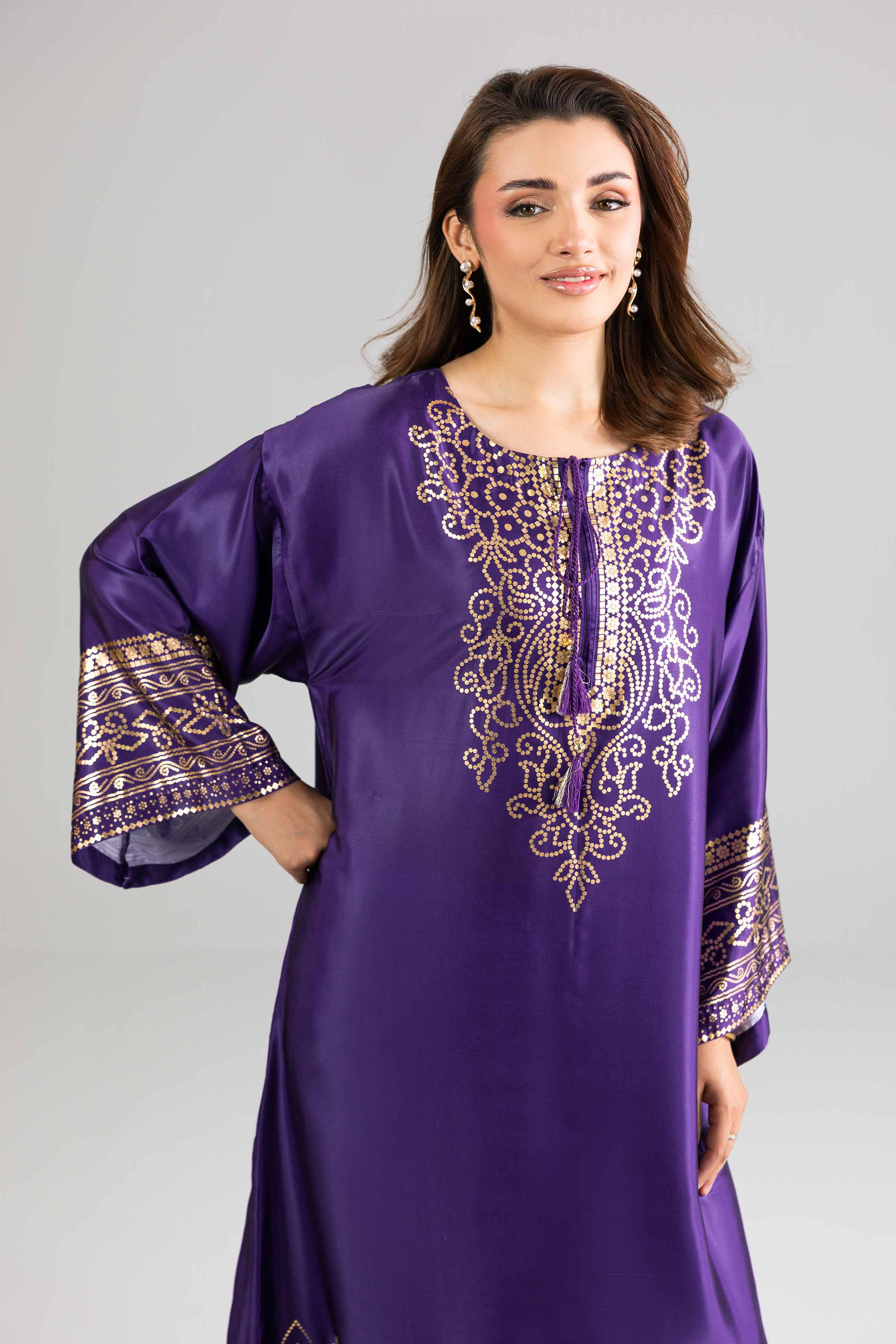 Printed Dress - Fe26-89