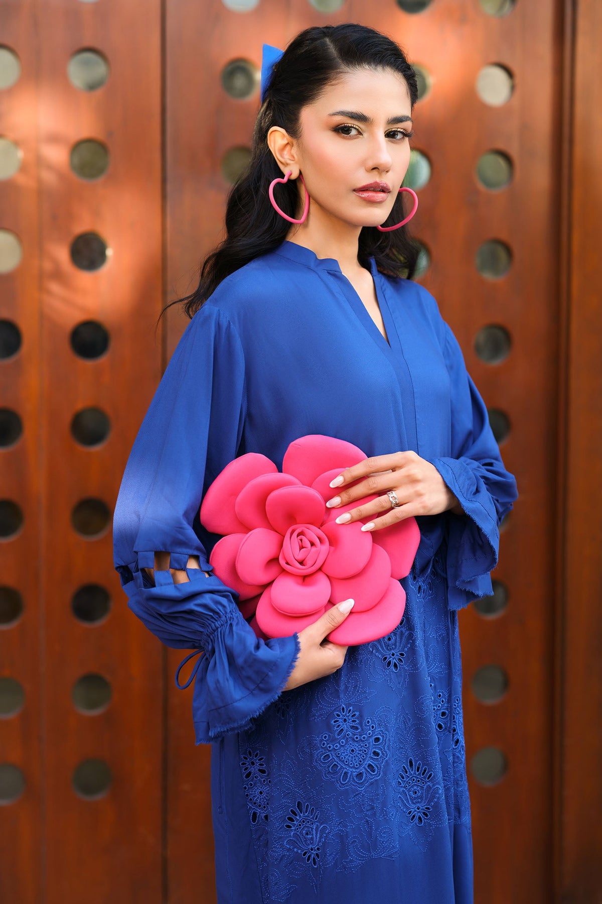 Embroidered Arabic Lawn Suit