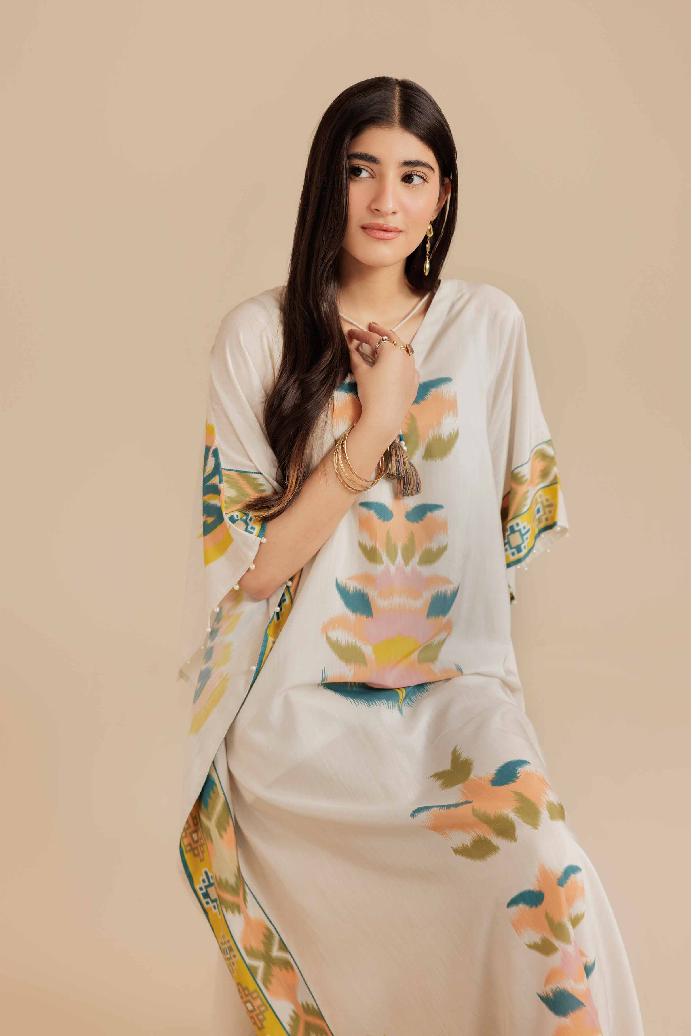 Printed Kaftan - FS25-54