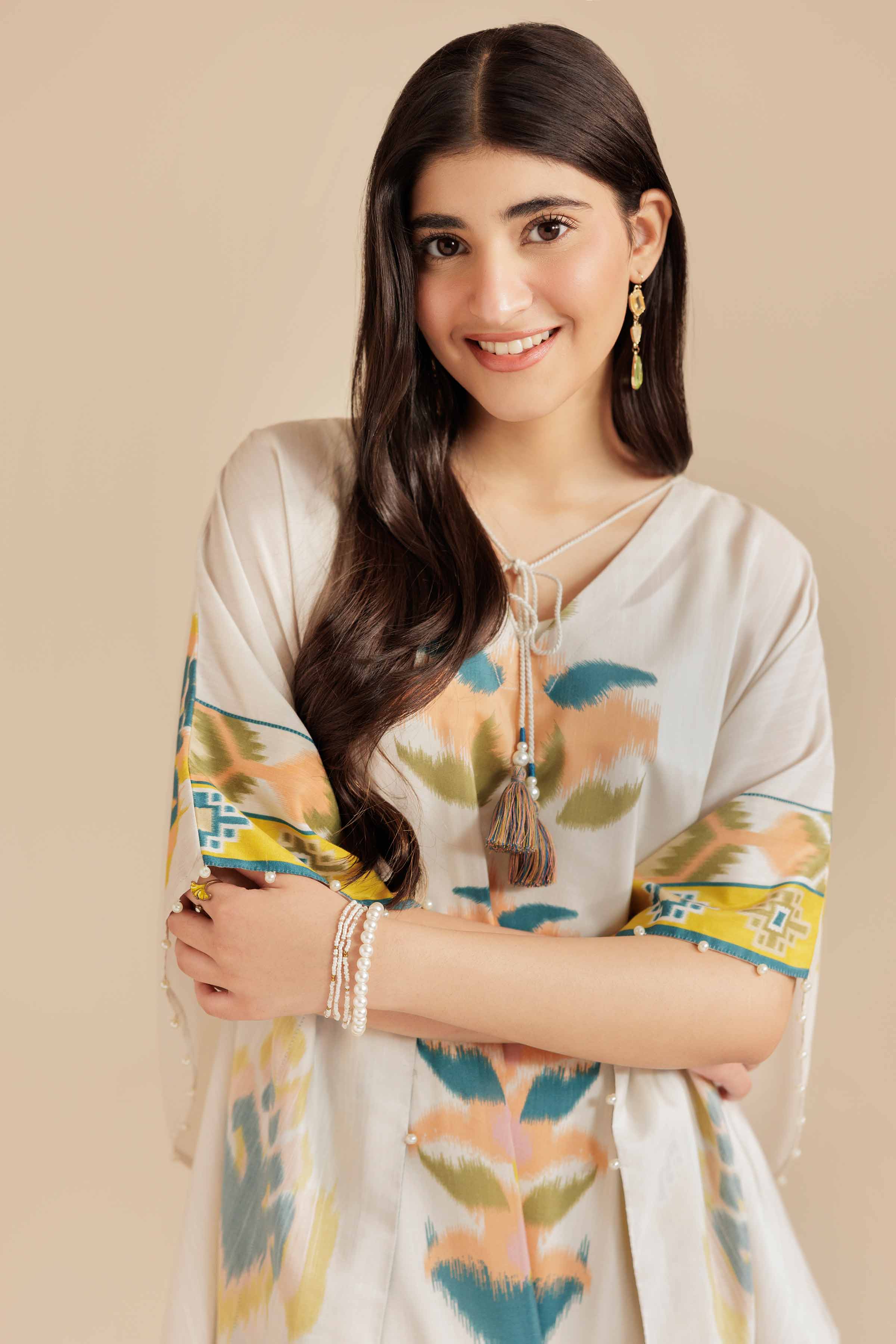 Printed Kaftan - FS25-54