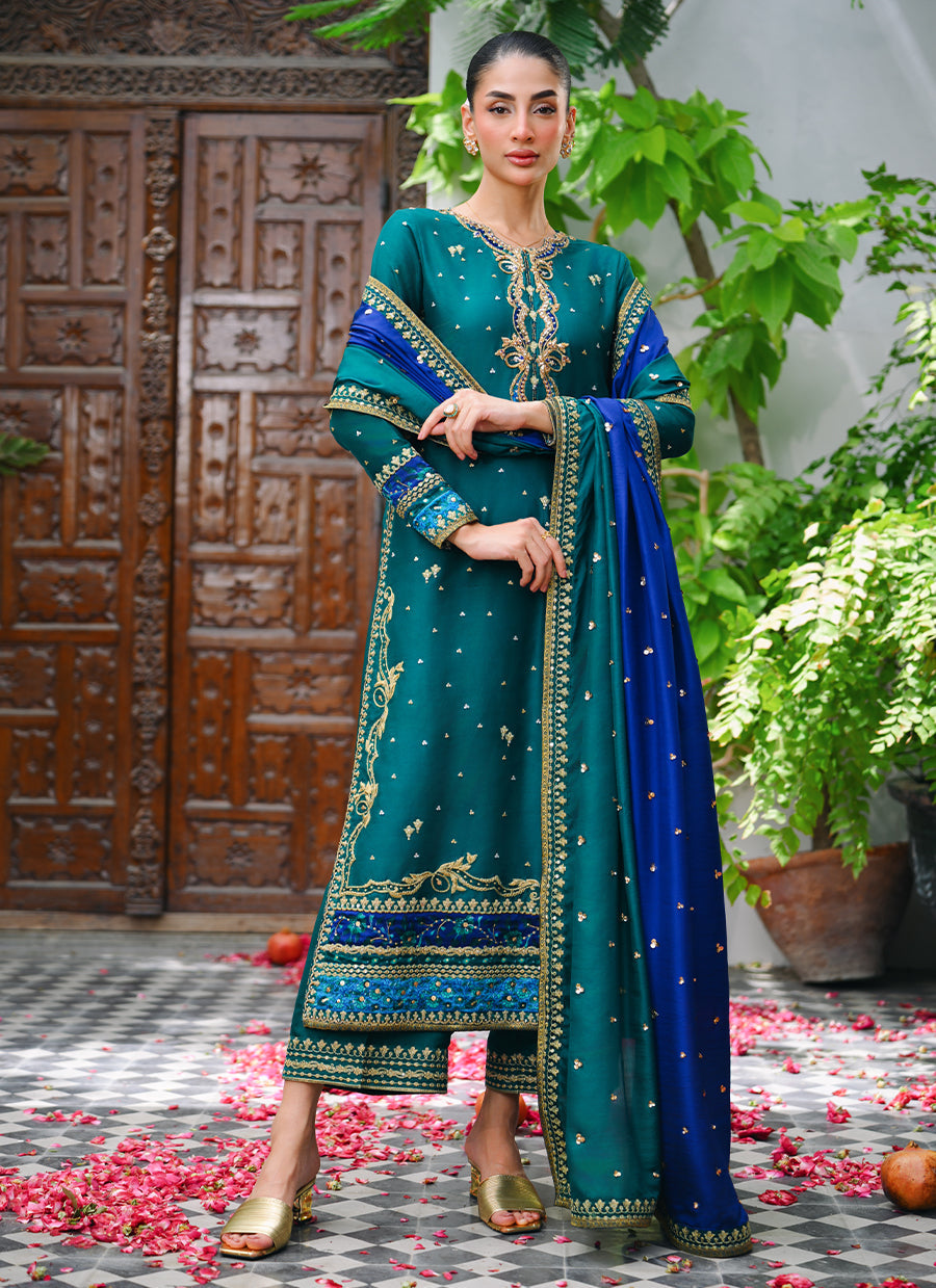 Maisey Shirt And Dupatta - FTA-MFLP26-03