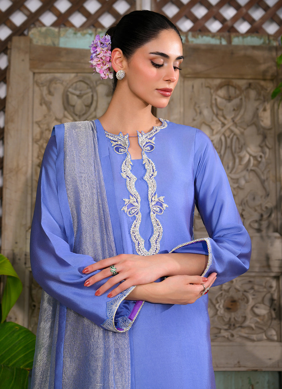Hester Shirt And Dupatta - FTA-MFLP26-14