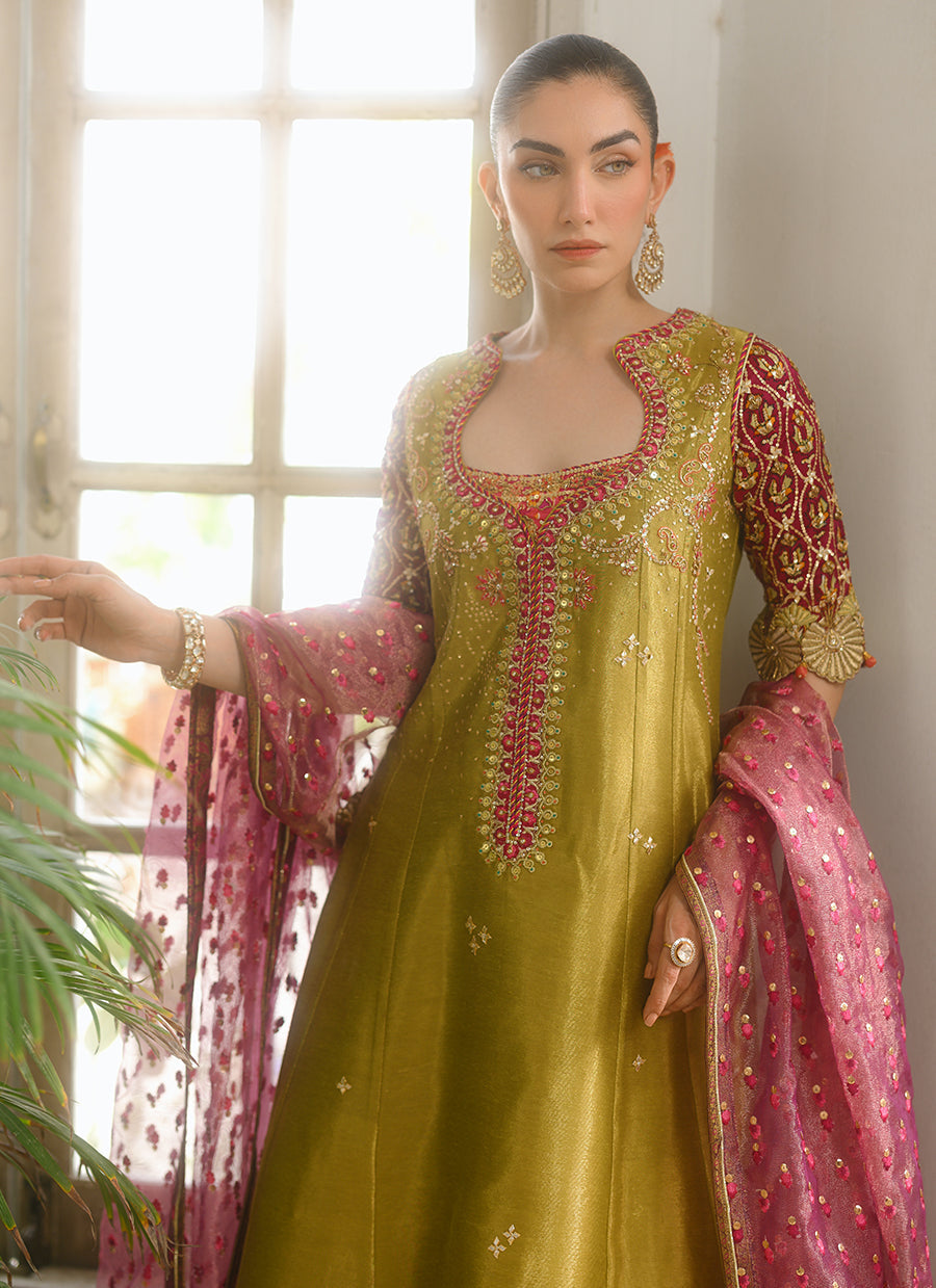 Cathal Shirt And Dupatta - FTA-MFLP26-18
