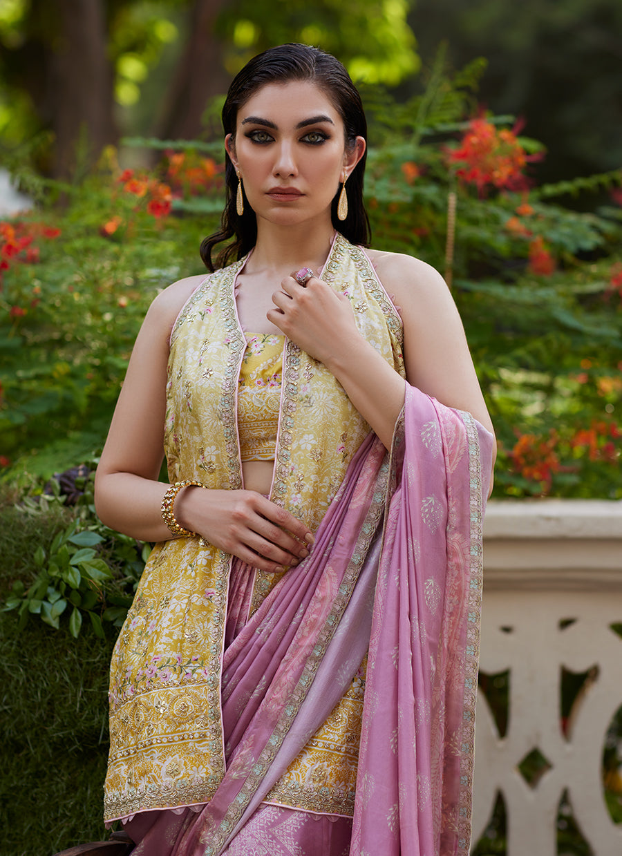 Iqala Saree, Blouse And Jacket - FTA-MFP24-11
