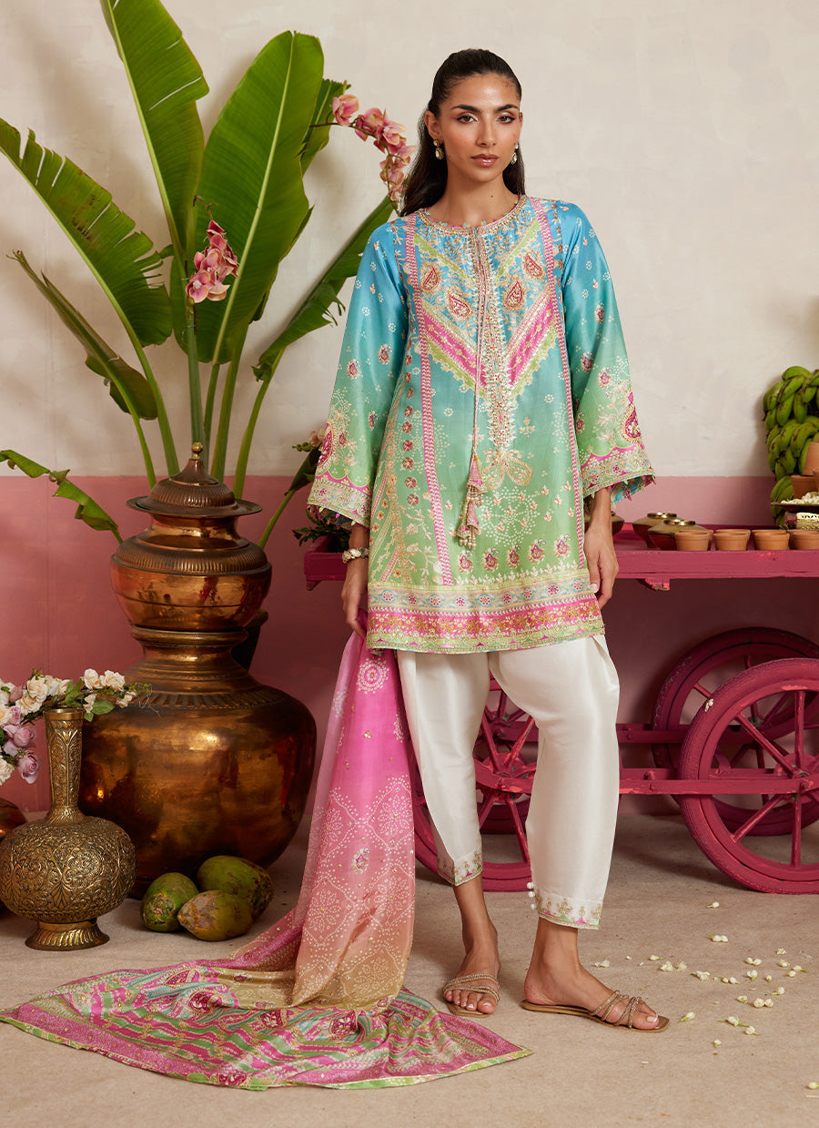 Amalia Shirt And Dupatta - FTA-MFP26-06