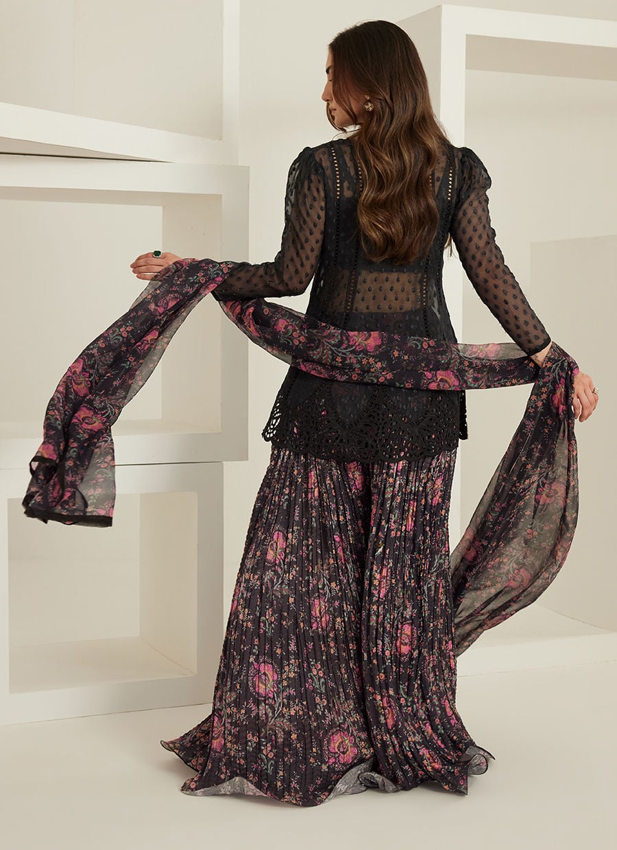 Amilee Peplum And Dupatta