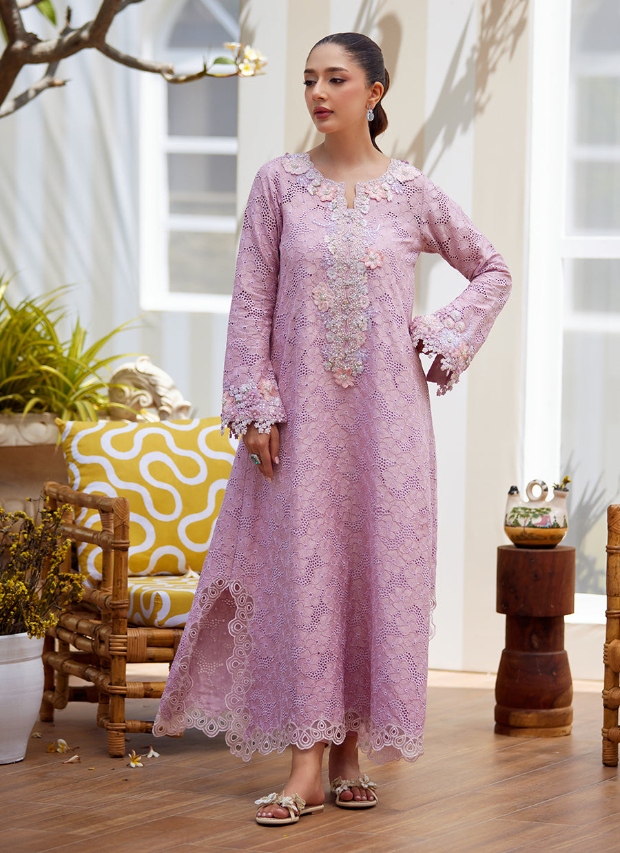 Melek Rose Kaftan