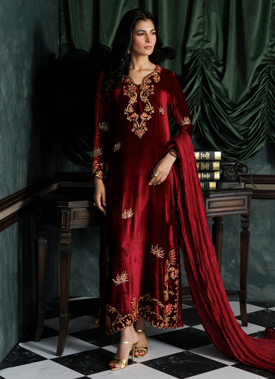 Aylani Shirt And Dupatta