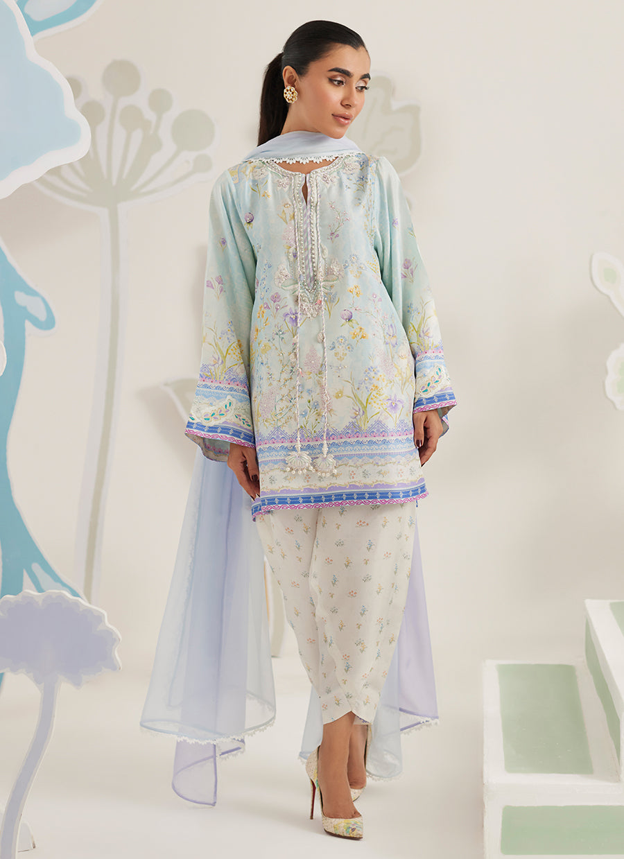 Tessa Shirt And Dupatta - FTAFF26-21