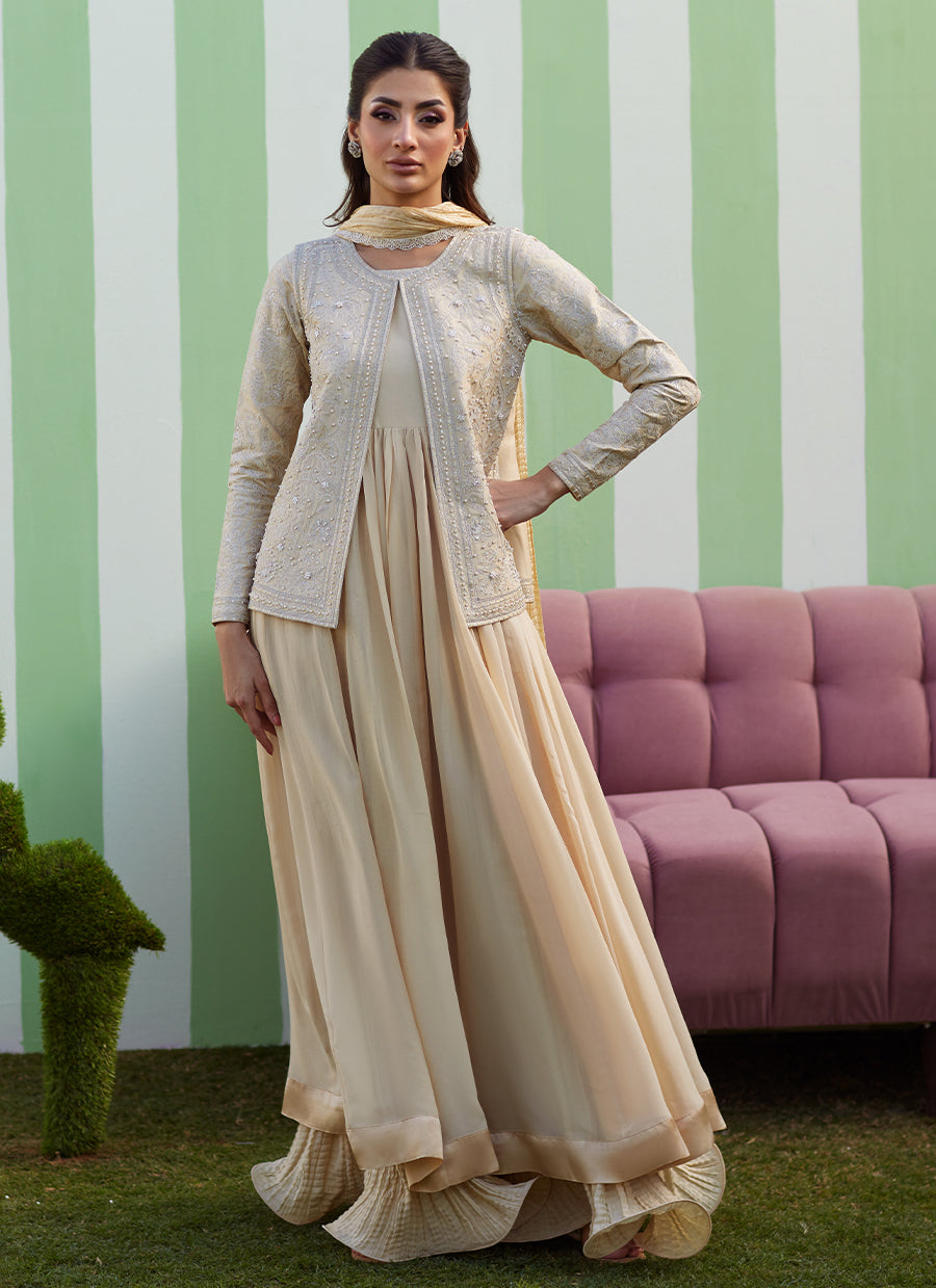 Luma Kalidaar With Dupatta And Pants - FTALE26-09