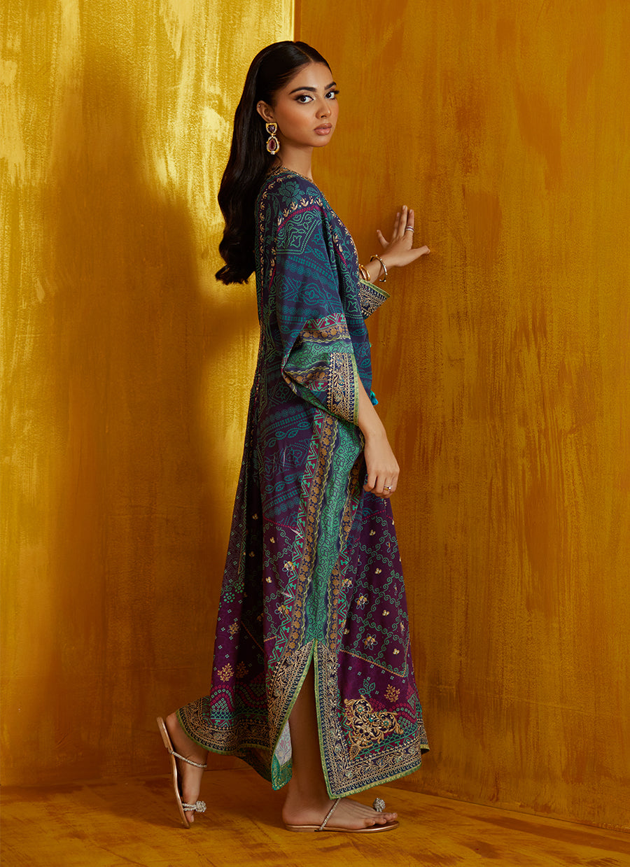 Peridot Ombre Kaftan