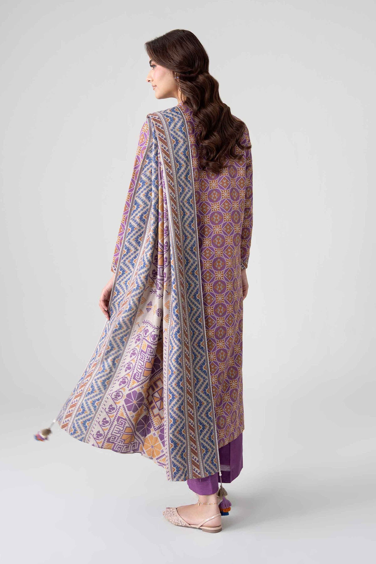 3 Piece - Printed Suit - FTB-COM-50