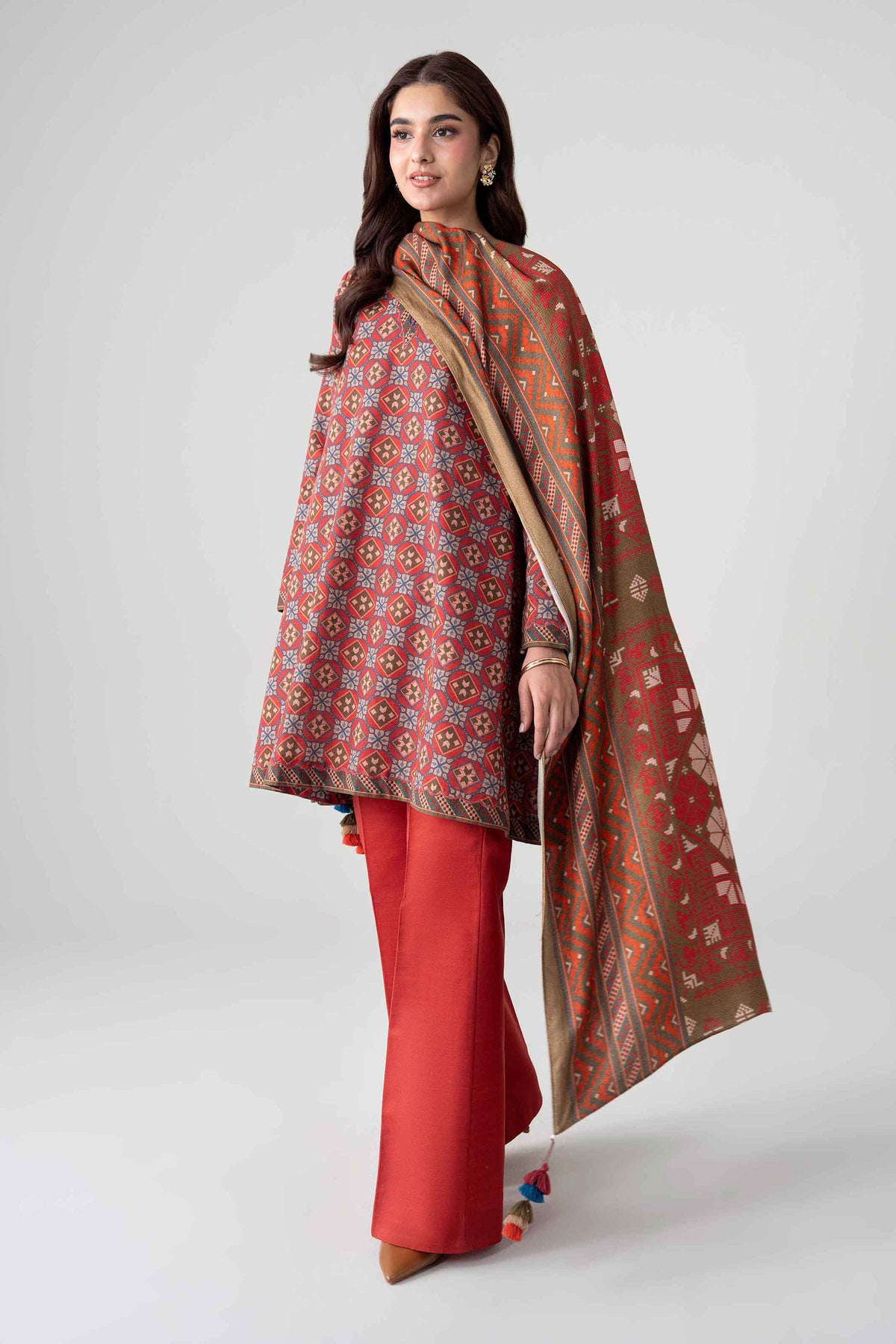 3 Piece - Printed Suit - FTB-COM-60