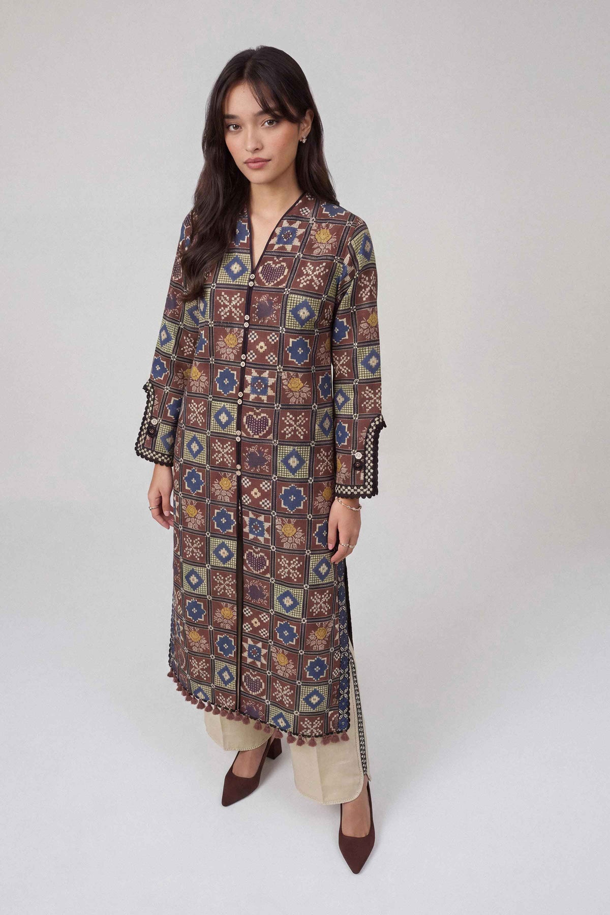 1 Piece - Dyed Loose Fabric - 42604023