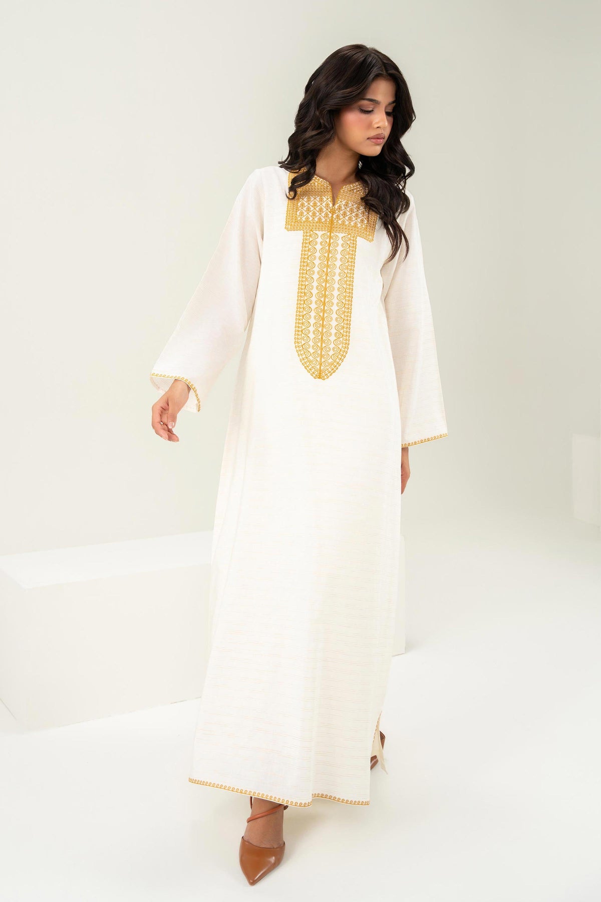 Embroidered Kaftan - FW25-39