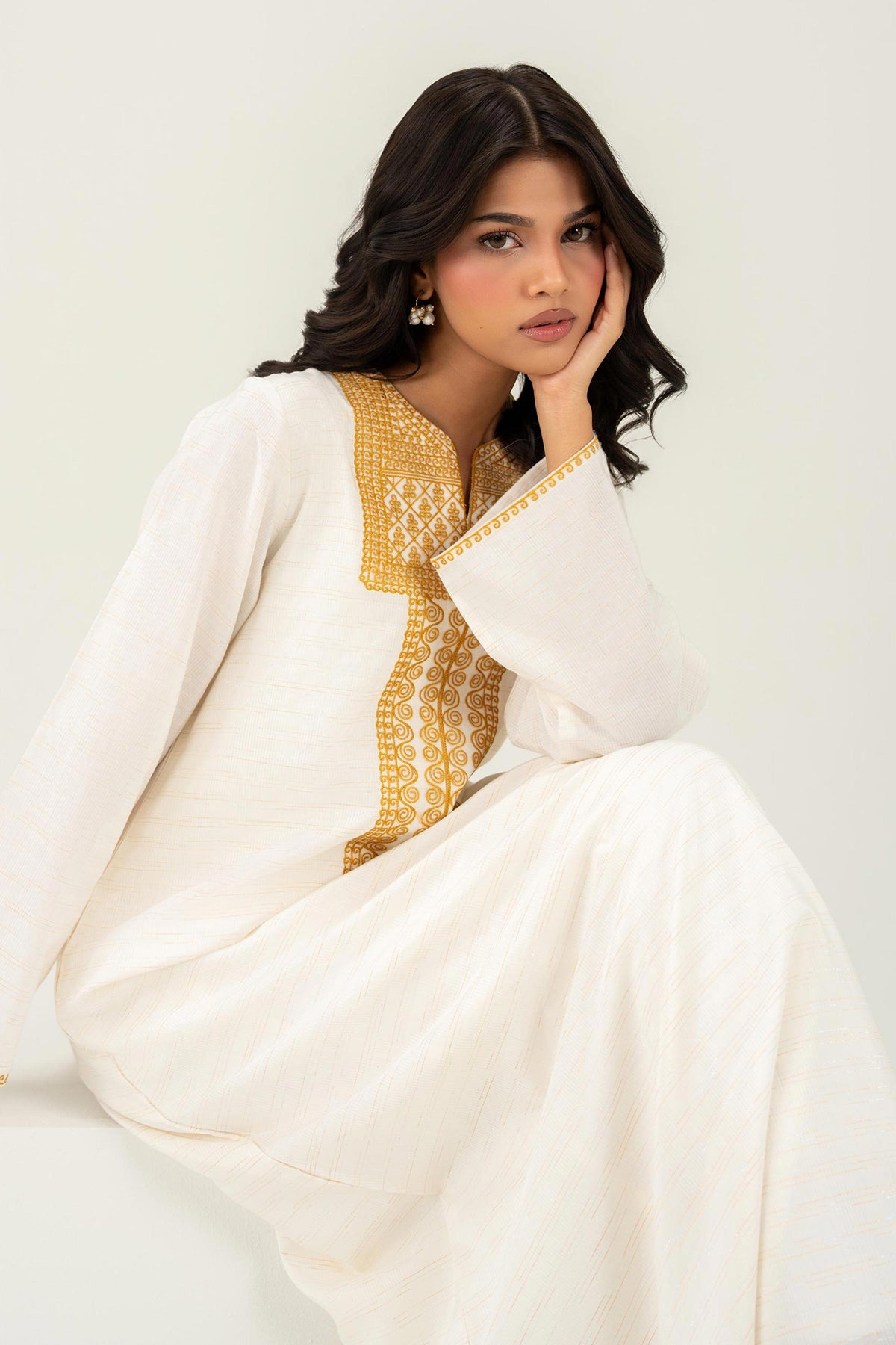 Embroidered Kaftan - FW25-39