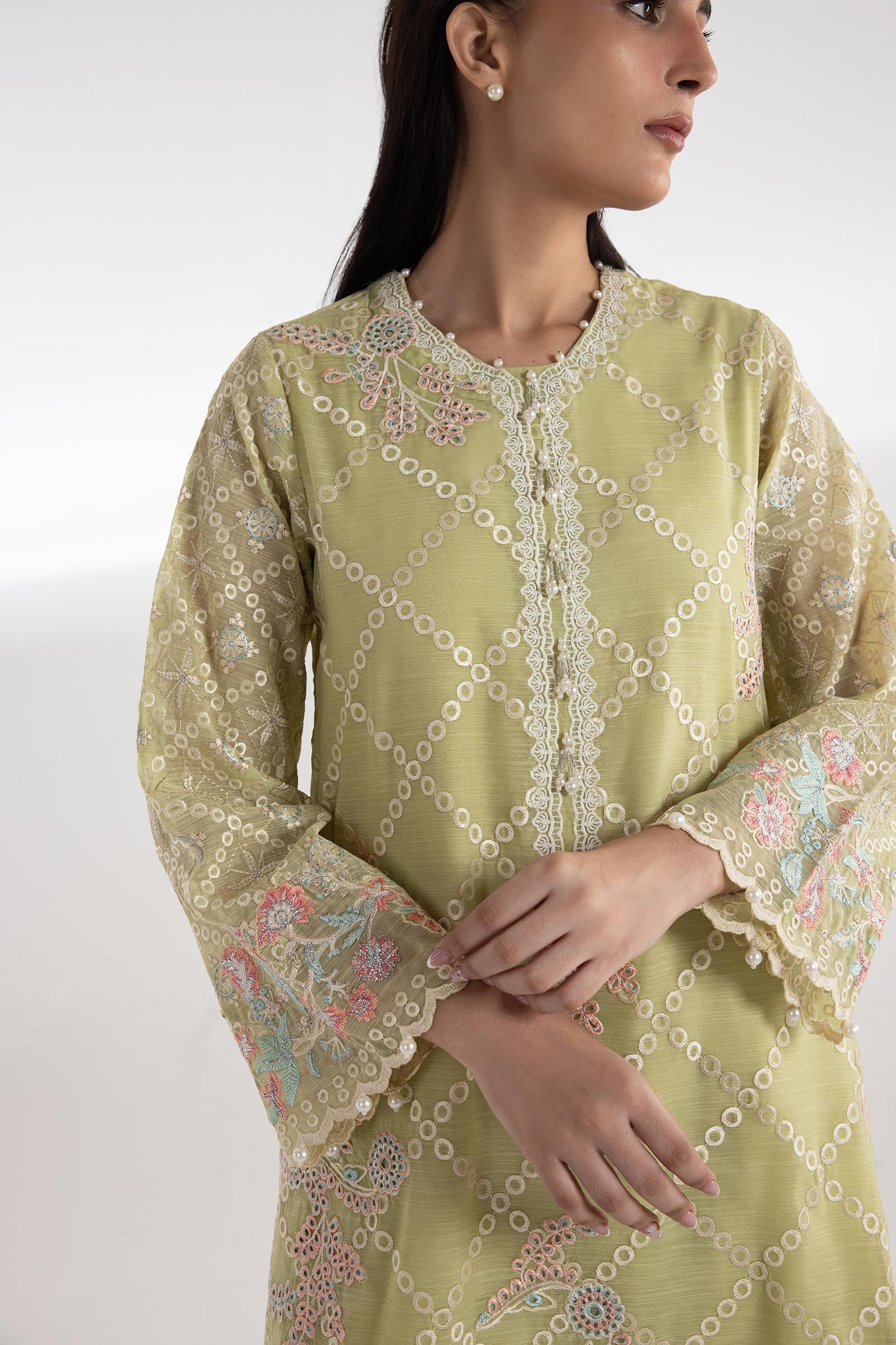 Stitched Embroidered Monark Shirt + Bottom