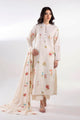 Stitched Embroidered Khaddar Shirt + Culotte
