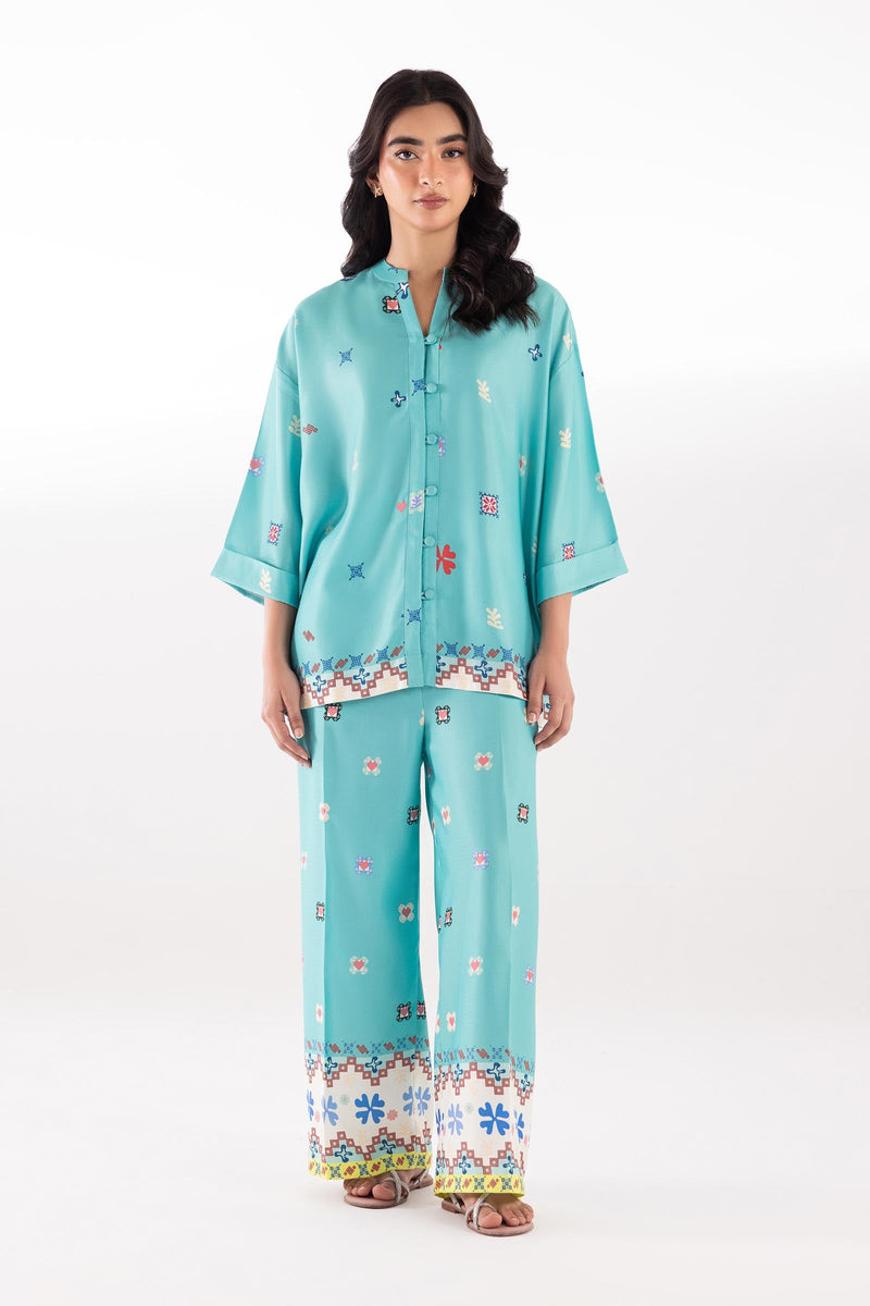 Stitched Stripe Shirt + Culotte