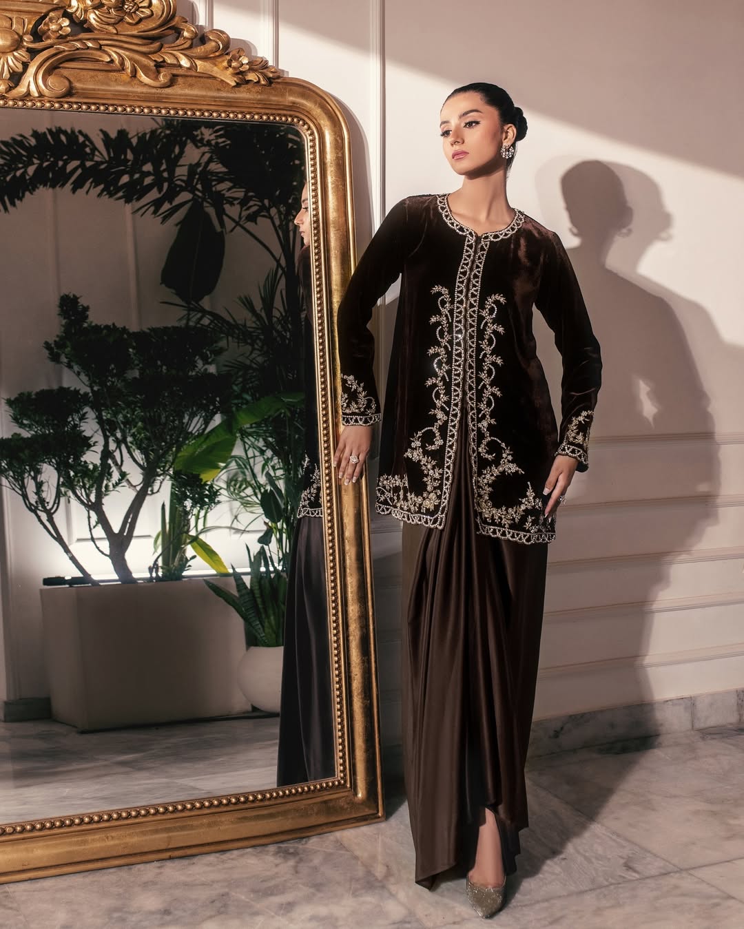 Vinzay Signature festive velvet