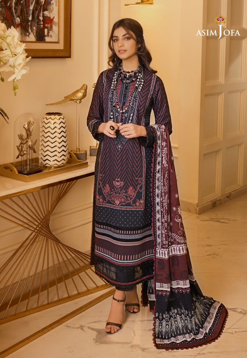AJRP-20 PRINTED LAWN 3 PCS