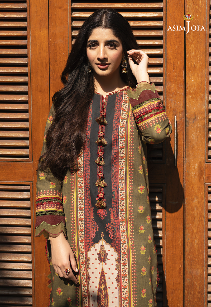 AJRP-30 PRINTED LAWN 2 PCS