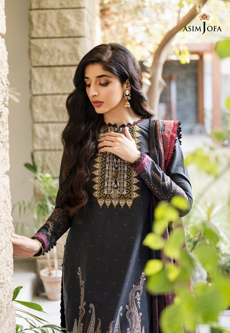 AJRP-32 EMBROIDERED CAMBRIC 3 PCS