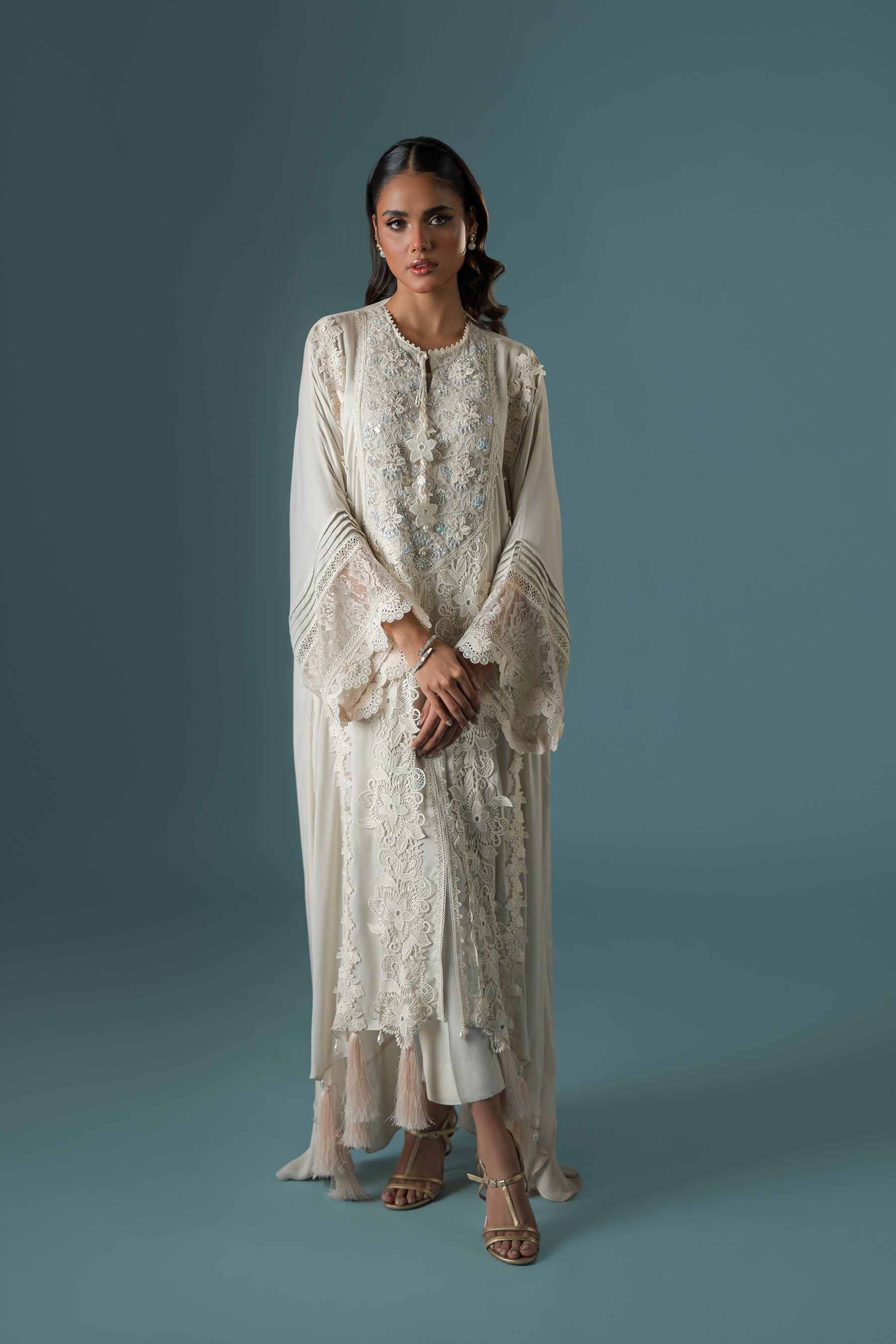 Lacy Princess Kaftan Set (D-12)