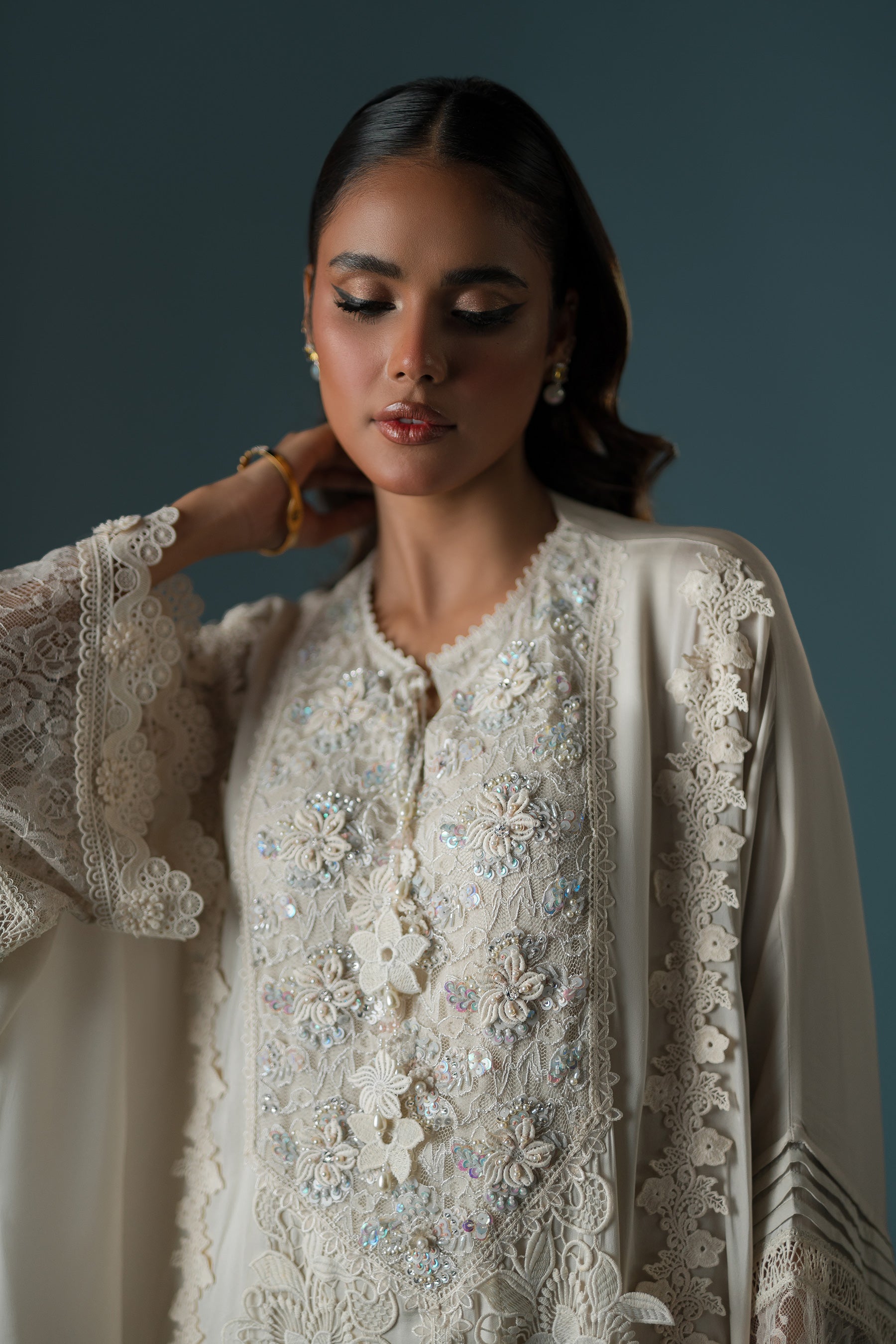 Lacy Princess Kaftan Set (D-12)