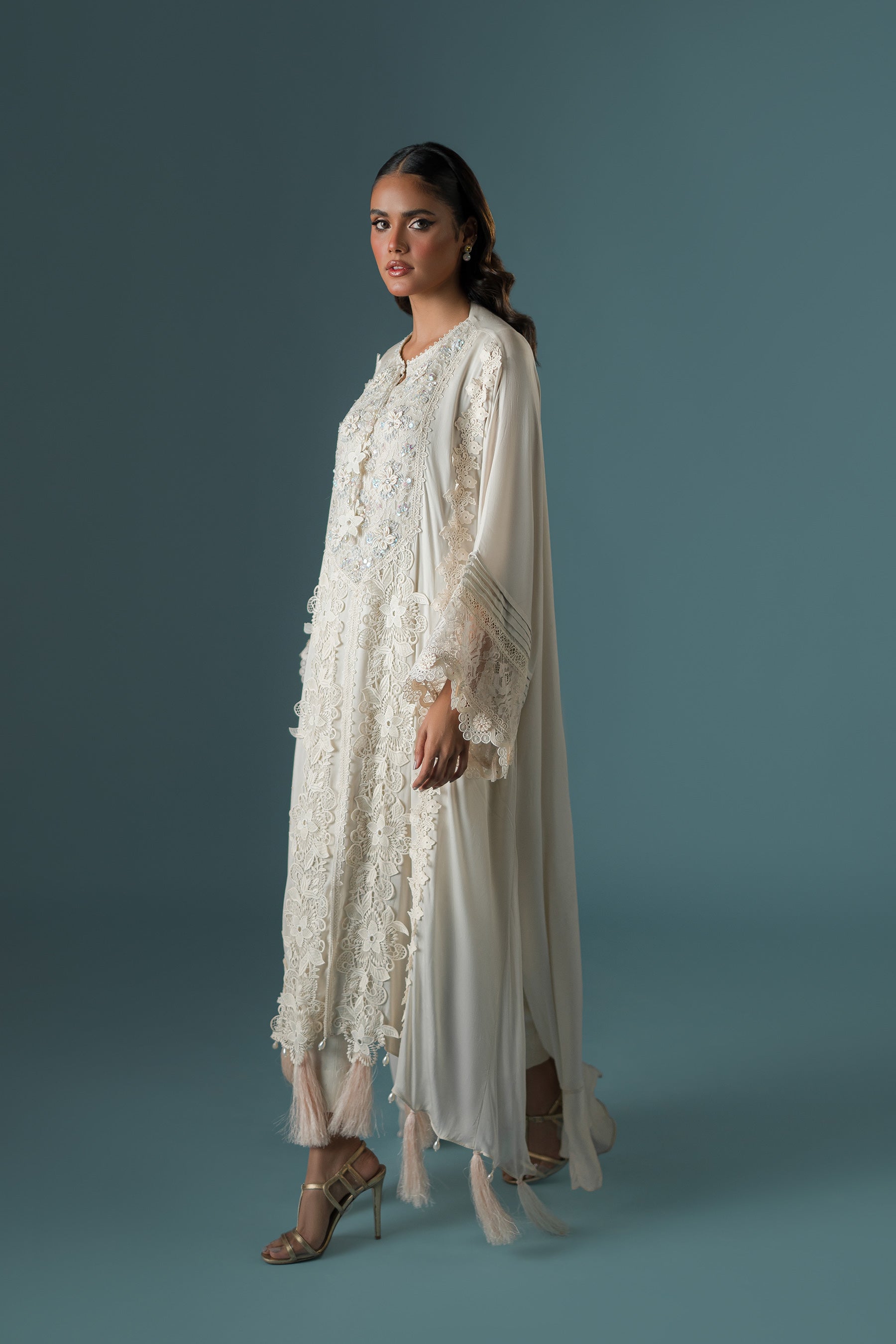 Lacy Princess Kaftan Set (D-12)