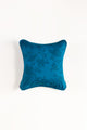 Flora Blue T-150 Square Cushion Cover