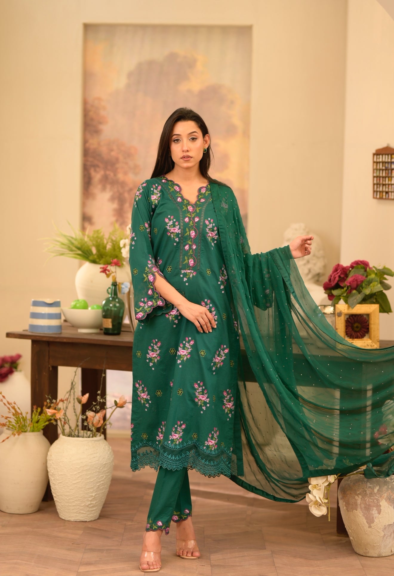 CBR 200 – Mahe Gul Collection Green
