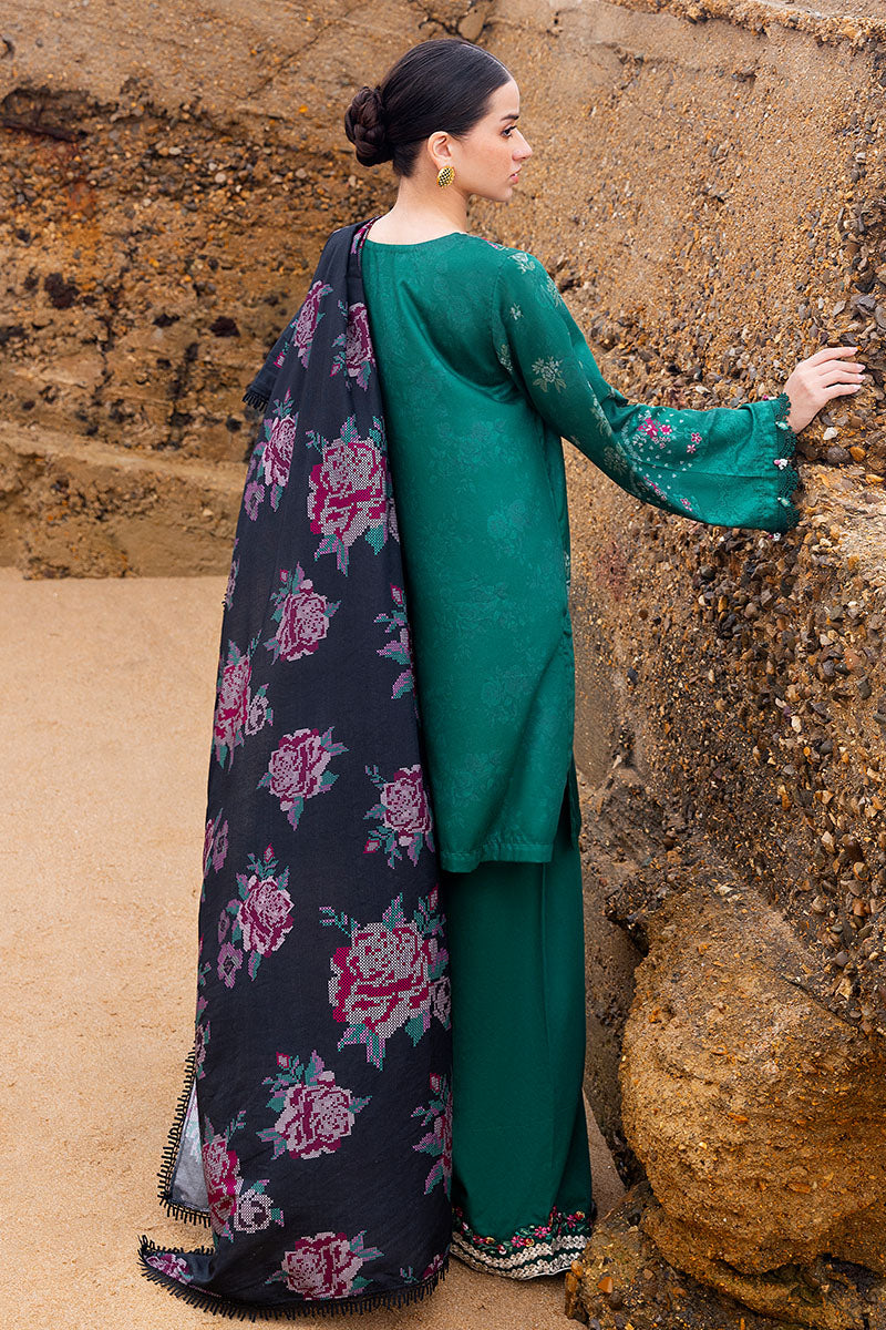 GARLAND WHISPER-3PC SATIN PRINTED SUIT