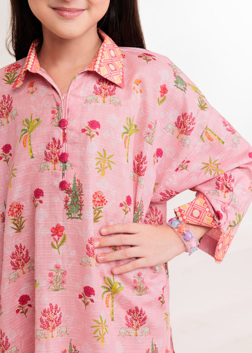 Pink-Dobby-Lawn-2 Piece (GP2PPBS26BG3A10)