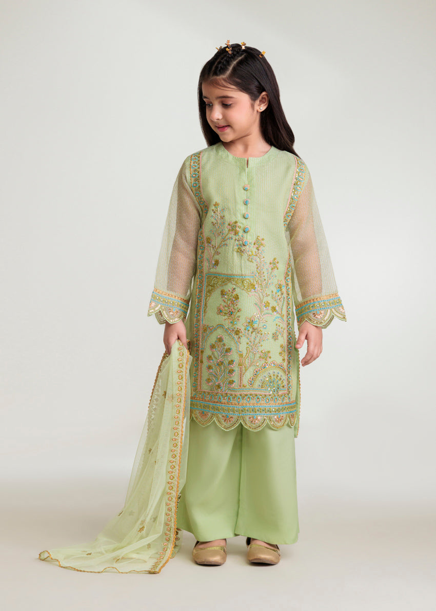 T-Green-Lurex-Net-3 Piece (GP3PSLW25GI1J1)