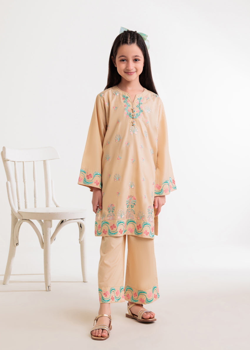 Cream-Cambric-2 Piece (GPSTSBW25BG9O34)