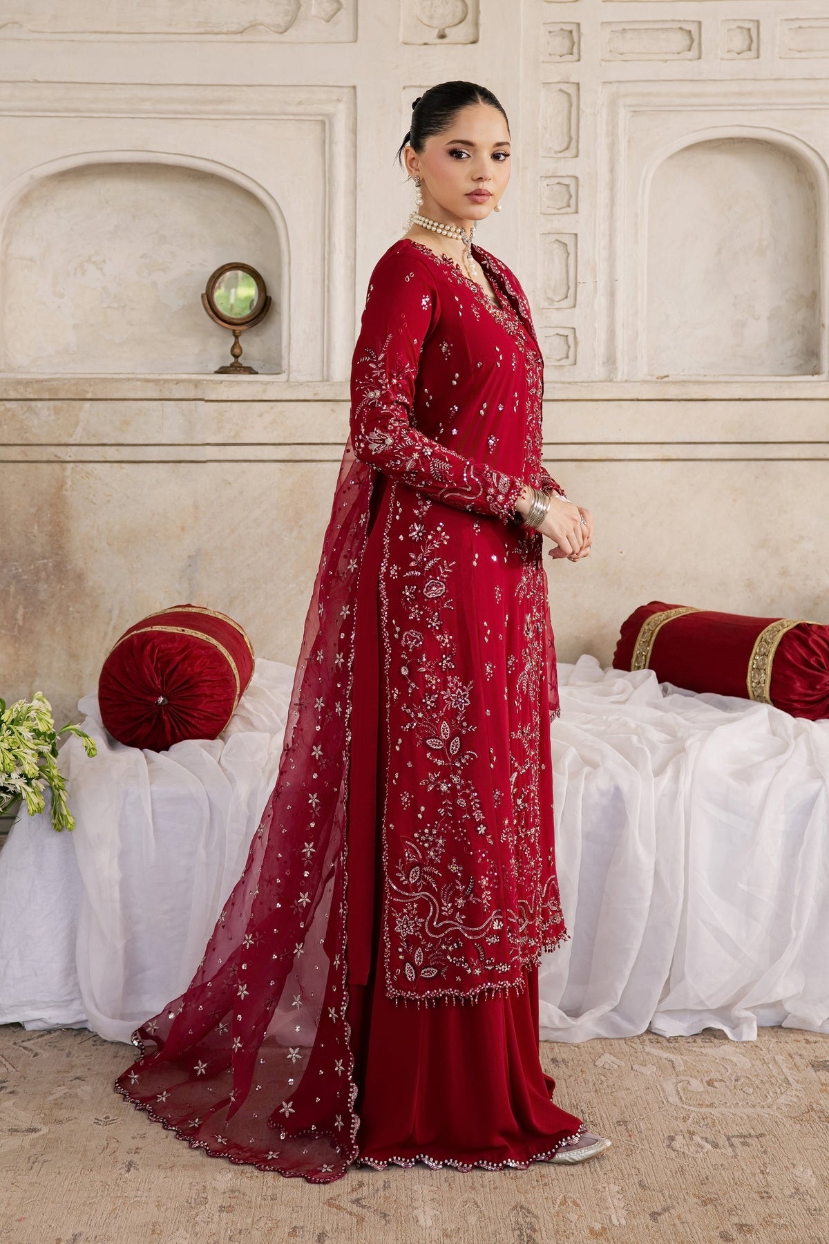 Ghazal e Bahar 3Pc - Wedding Formal Dress