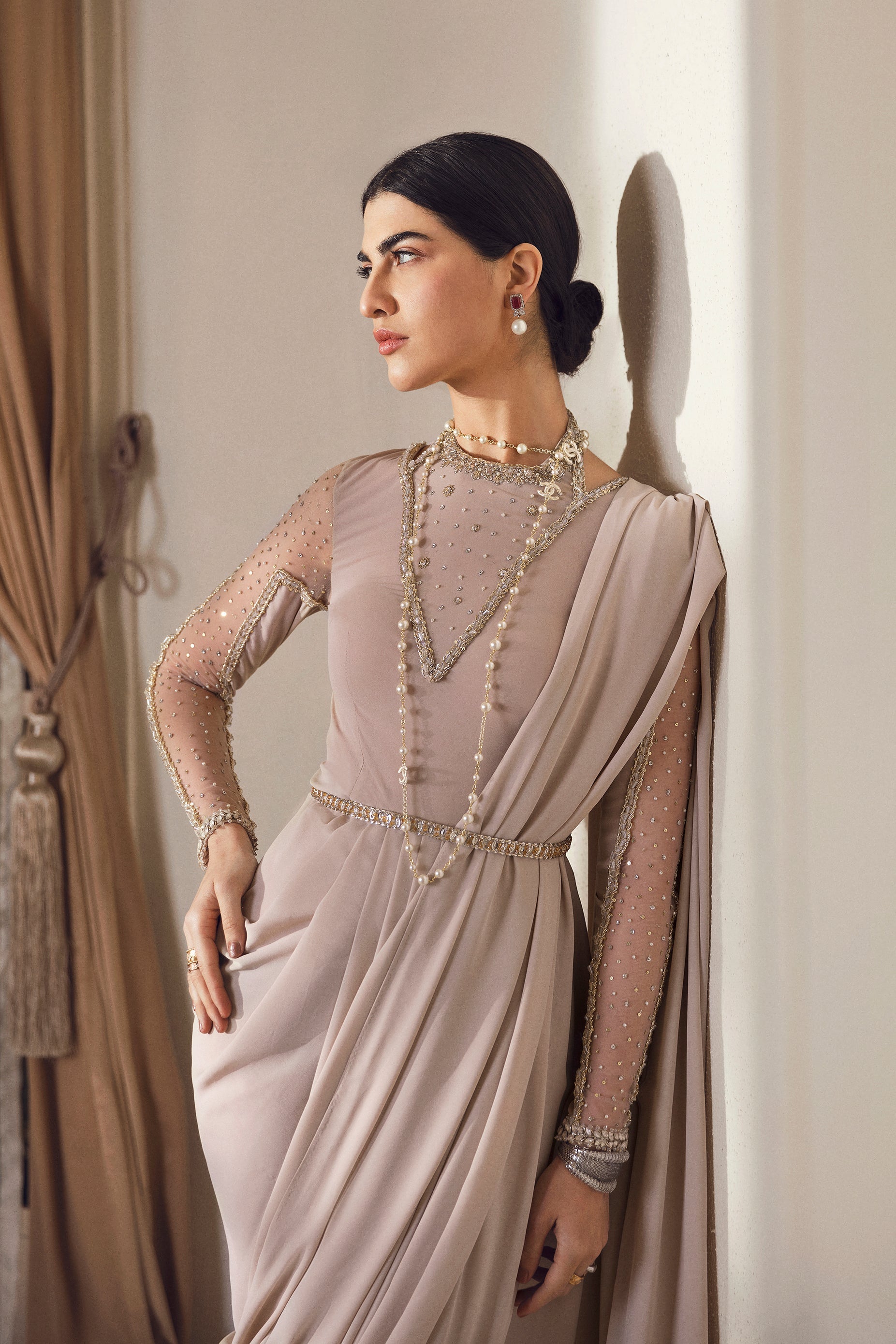 Shaded - Fluorescent Luxe Silk