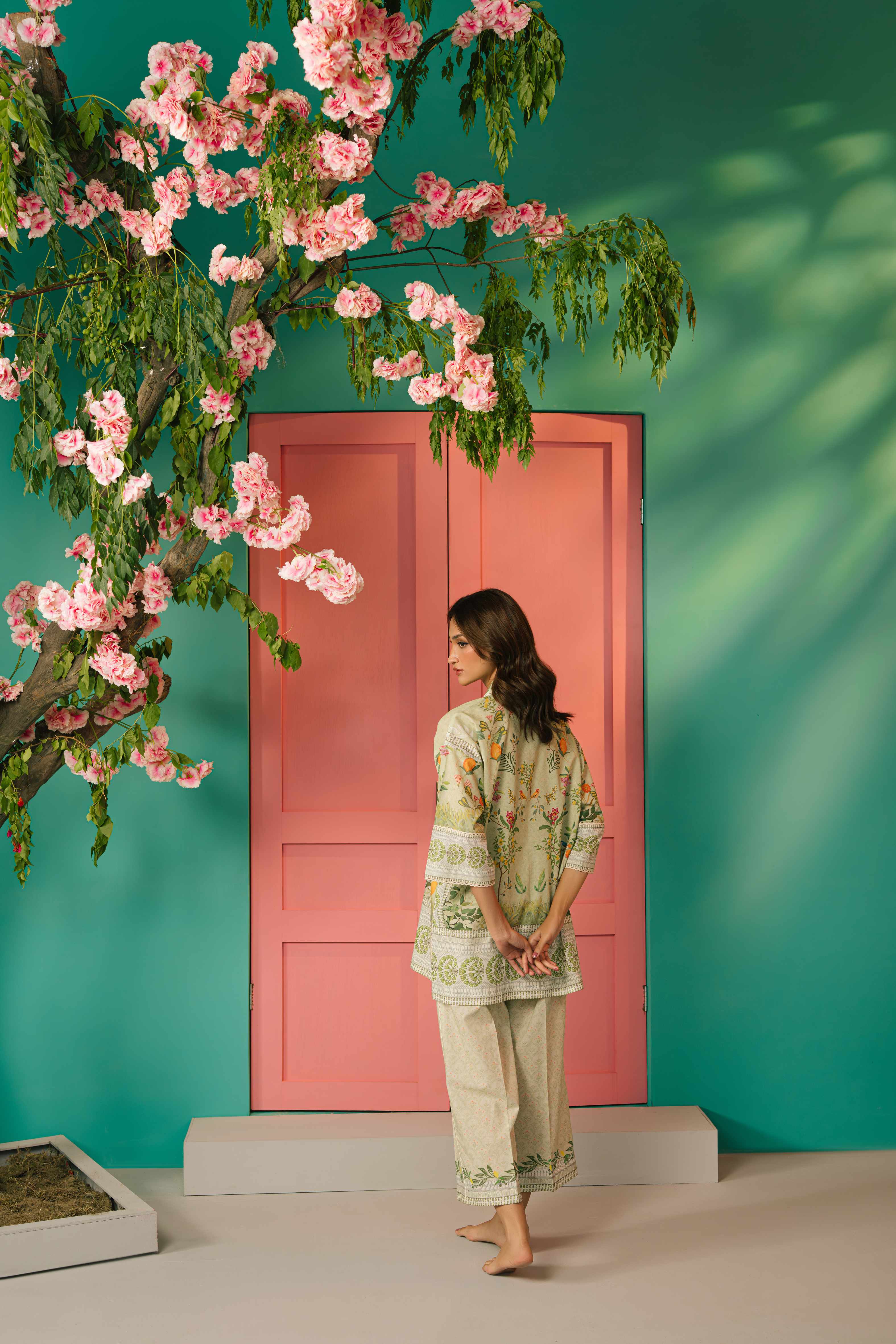 Green Garden Matching Set