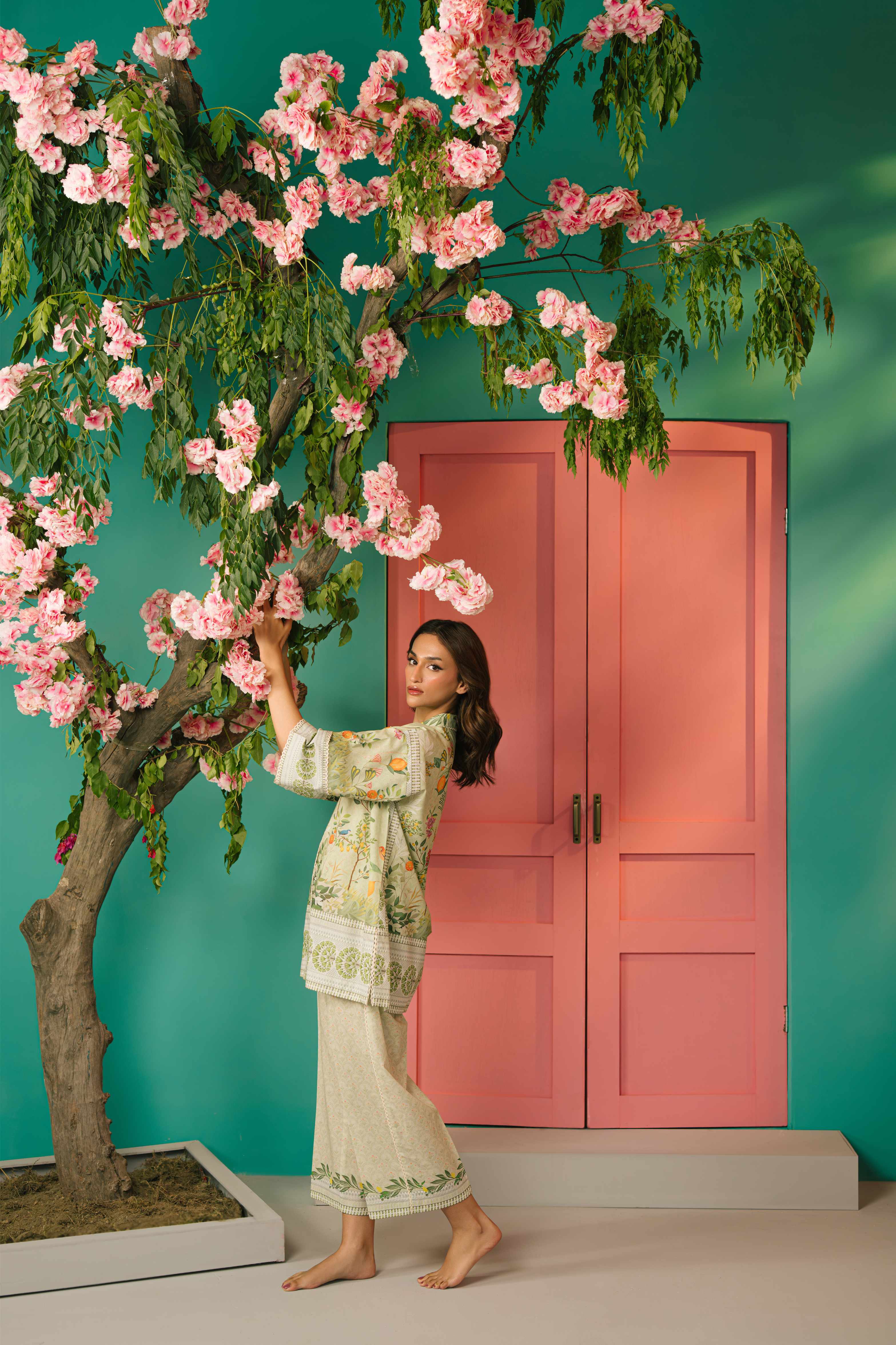 Green Garden Matching Set